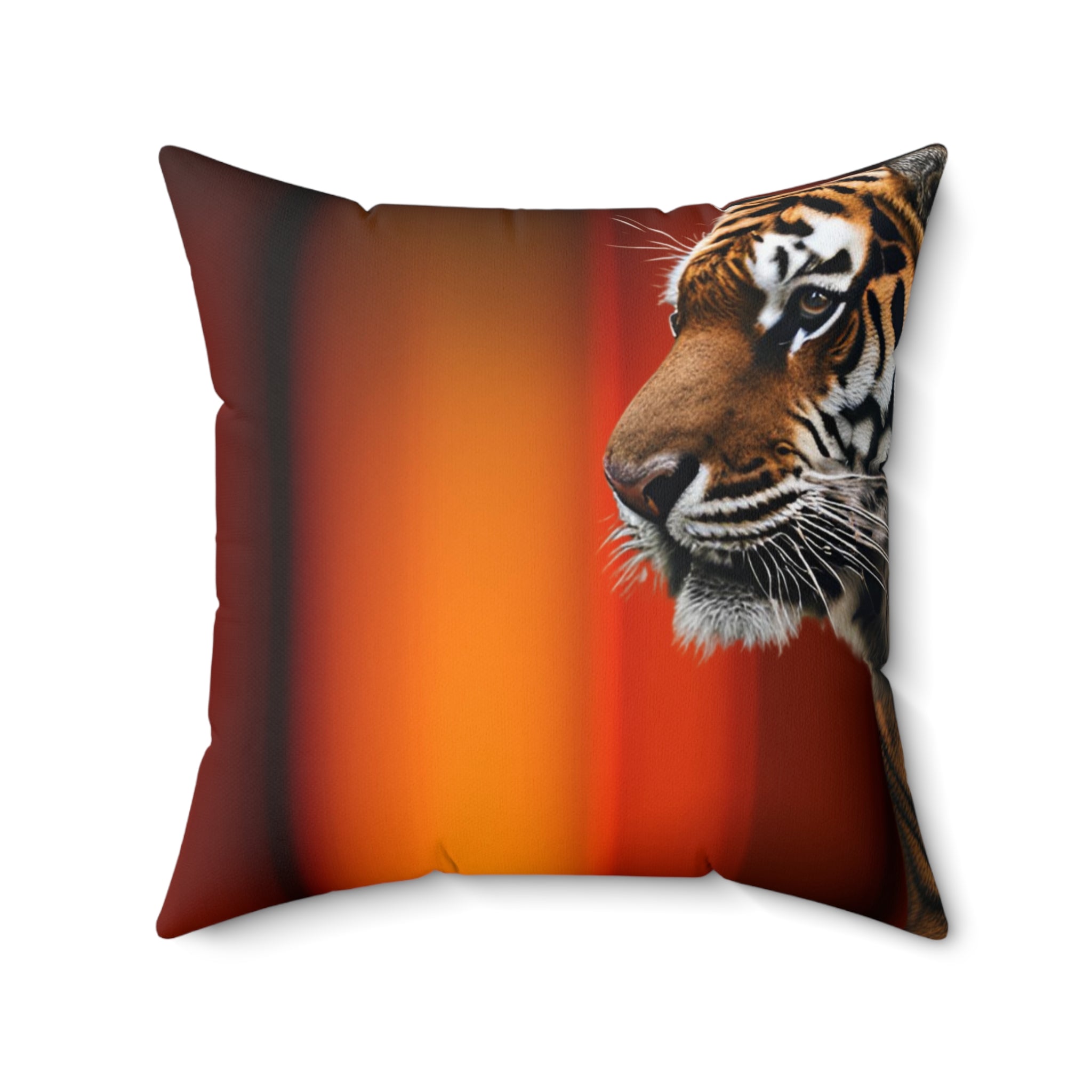 Elegant Tiger Print Square Pillow - Vibrant Home Decor - Decor, Home, Pillows - EpiAl's Shop