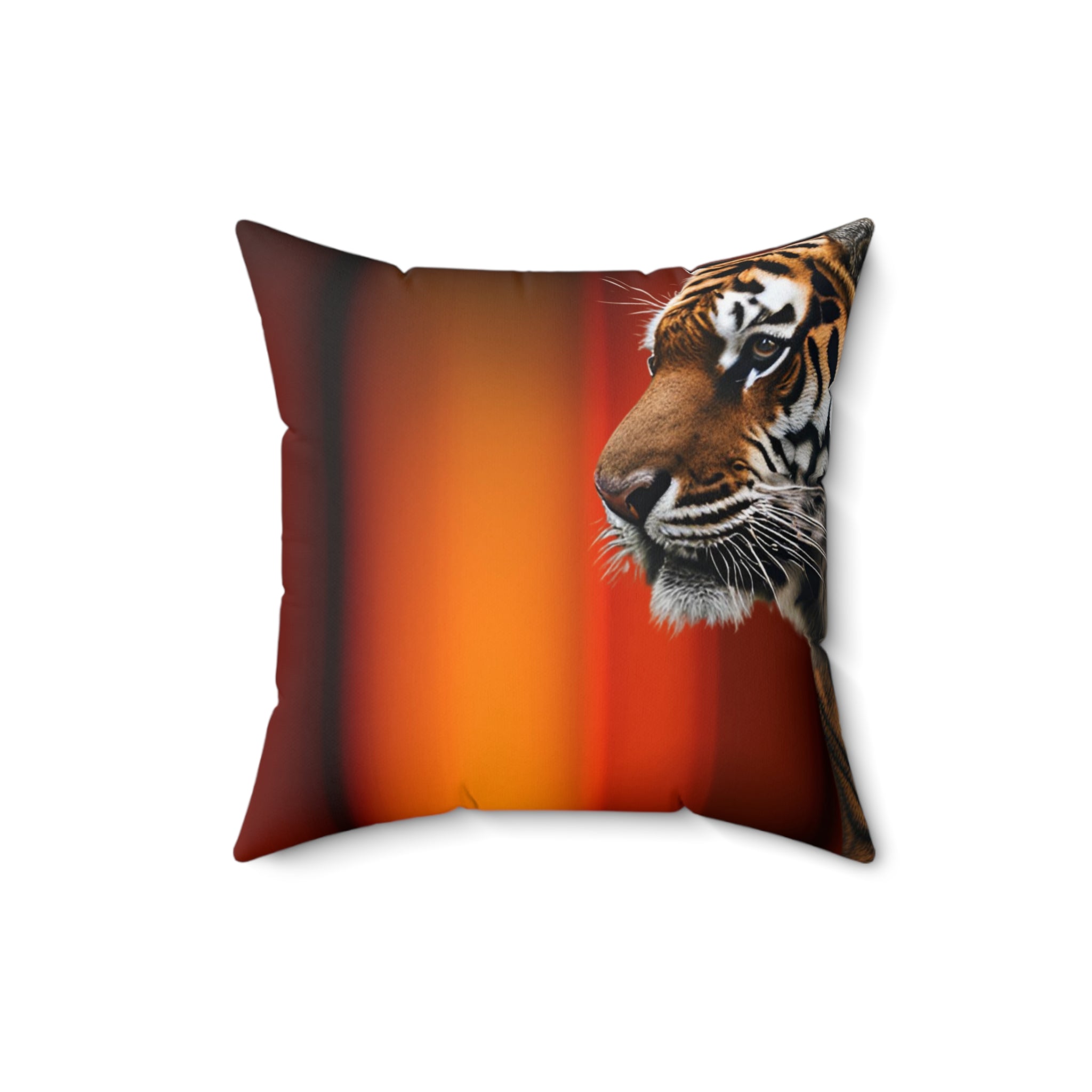 Elegant Tiger Print Square Pillow - Vibrant Home Decor - Decor, Home, Pillows - EpiAl's Shop