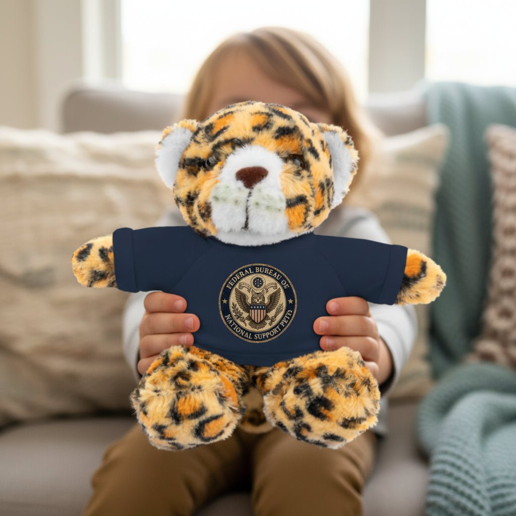 Emotional Support Cats Plush Toy (Jaguar or Lion) - Toys & Games, Plush Stuffed Animals - EpiAl's Shop