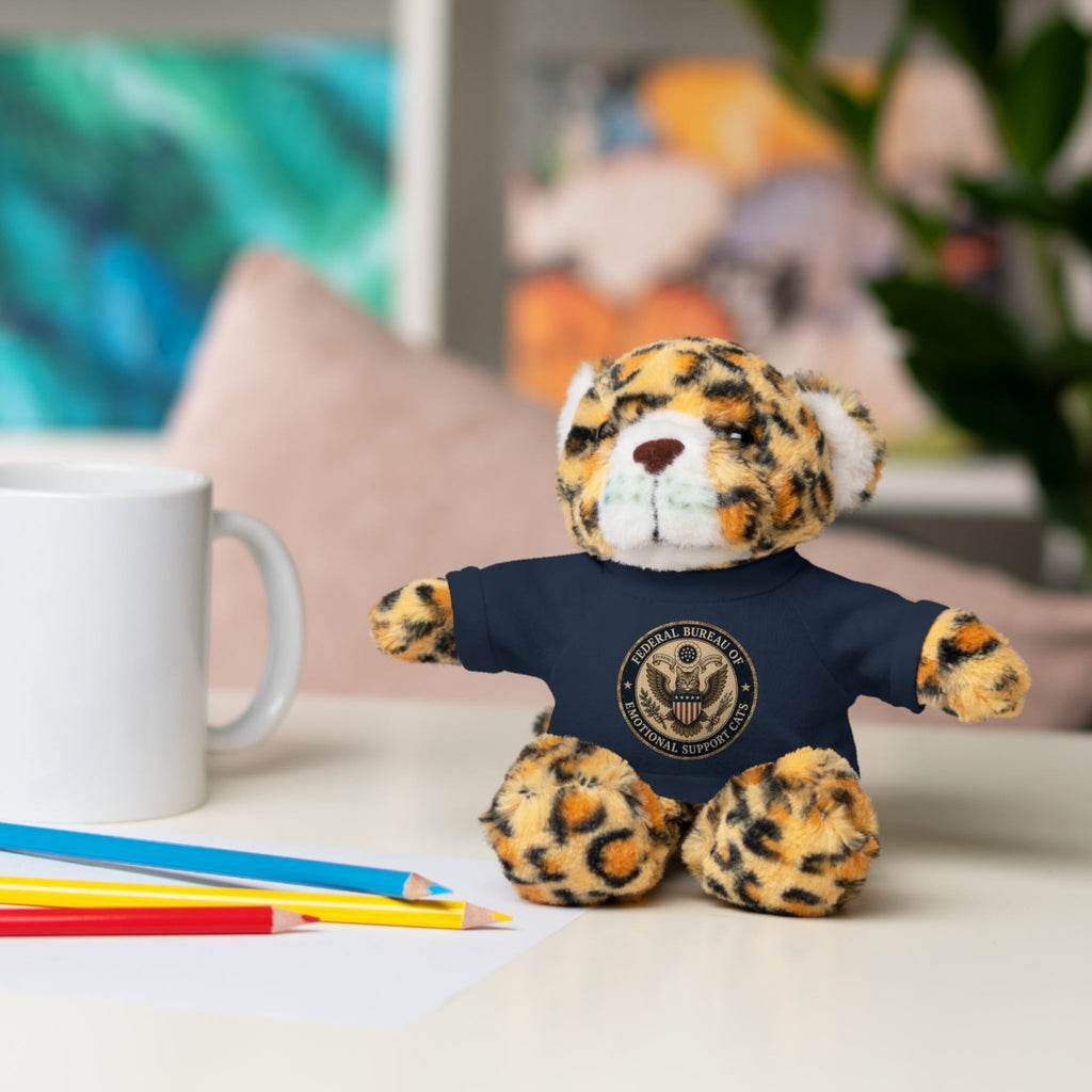 Emotional Support Cats Plush Toy (Jaguar or Lion) - Toys & Games, Plush Stuffed Animals - EpiAl's Shop