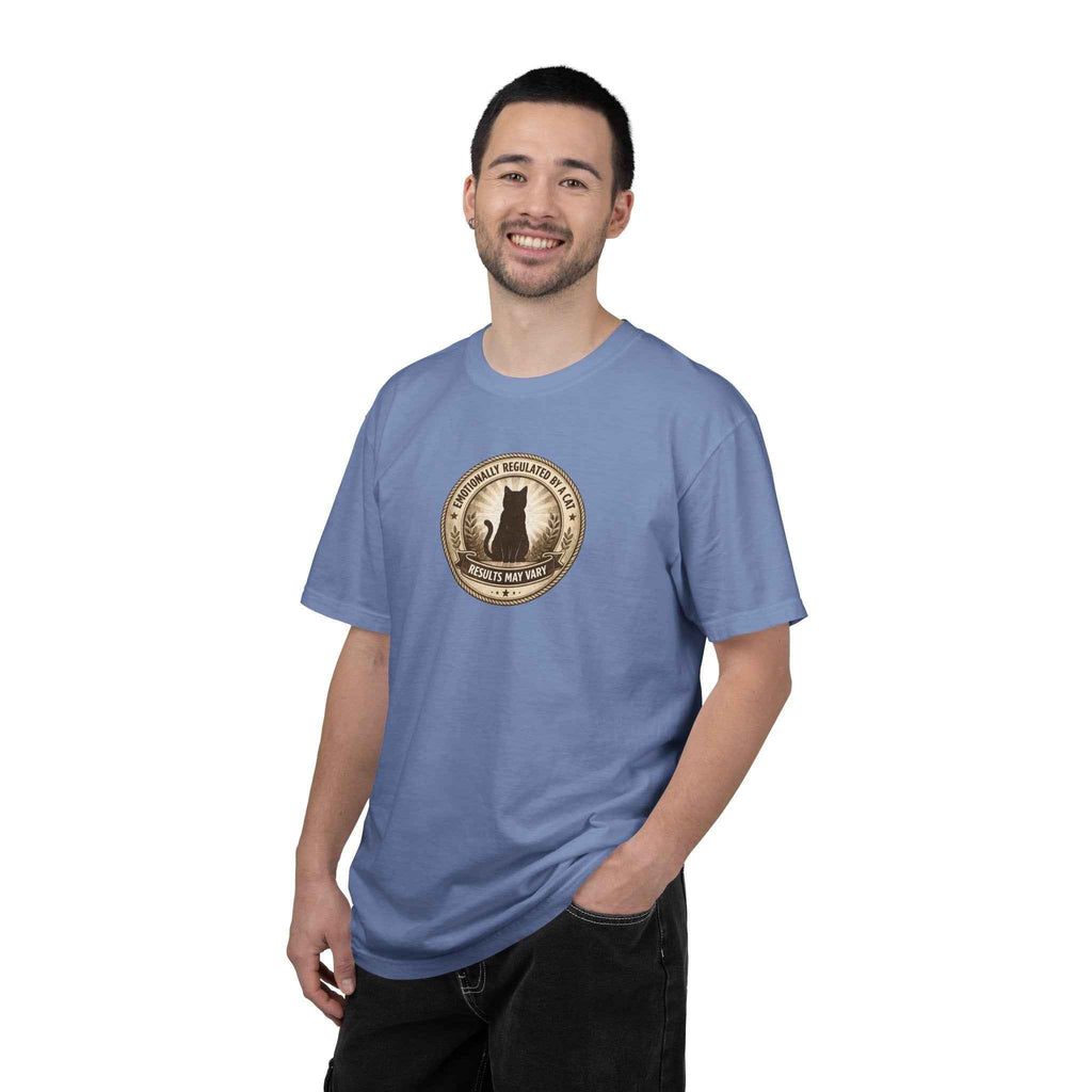 Emotionally Regulated by a Cat T-Shirt - Clothing, Unisex, T-Shirts - EpiAl's Shop