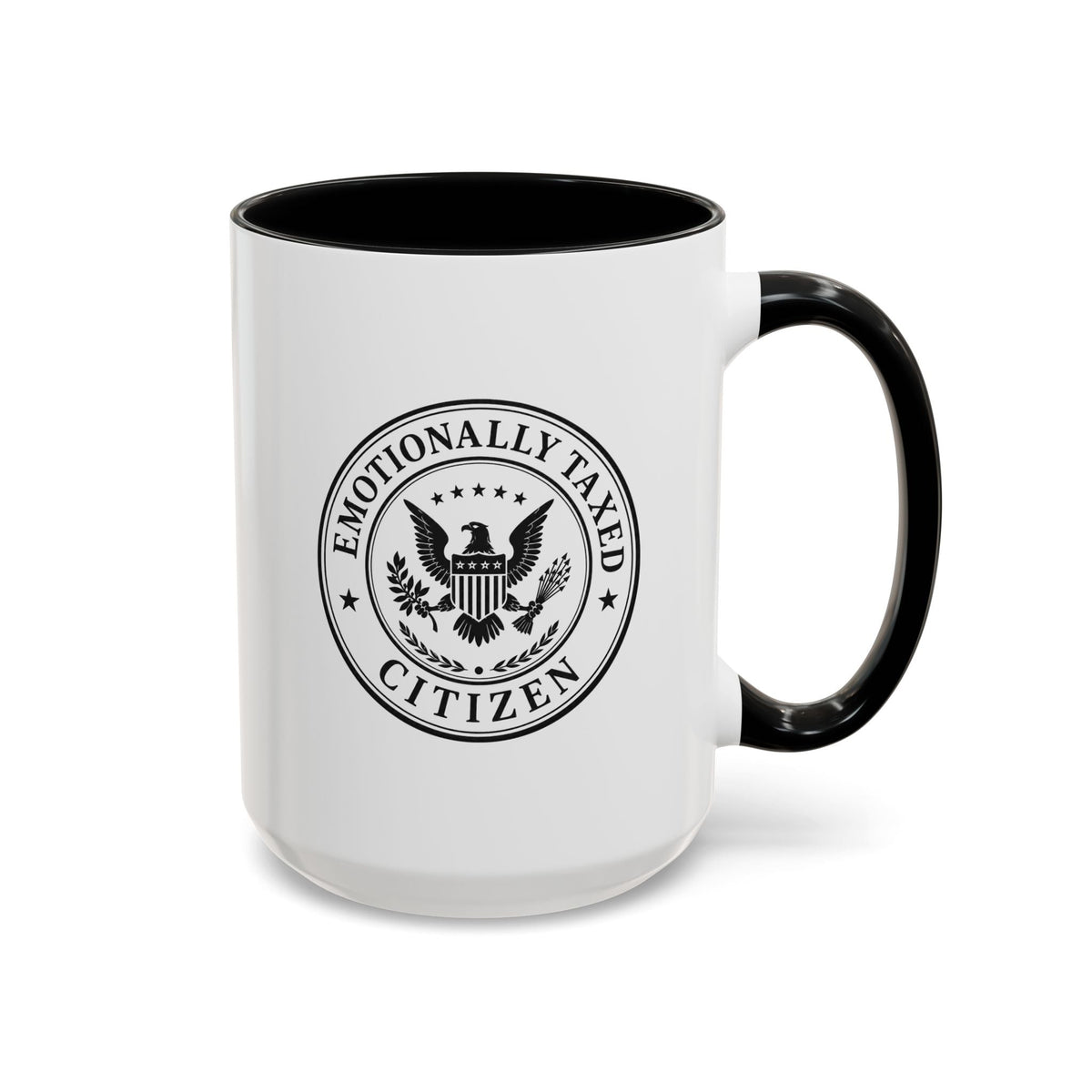 Emotionally Taxed Citizen Accent Mug | Existential Office Mug - Drinkware, Coffee Mugs - EpiAl's Shop