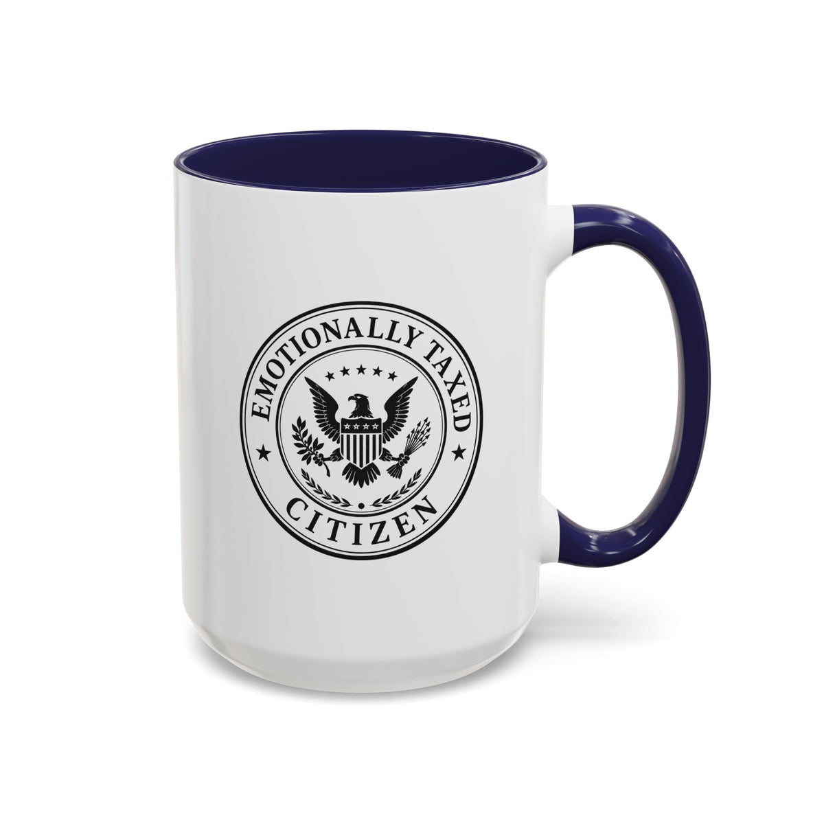 Emotionally Taxed Citizen Accent Mug | Existential Office Mug - Drinkware, Coffee Mugs - EpiAl's Shop
