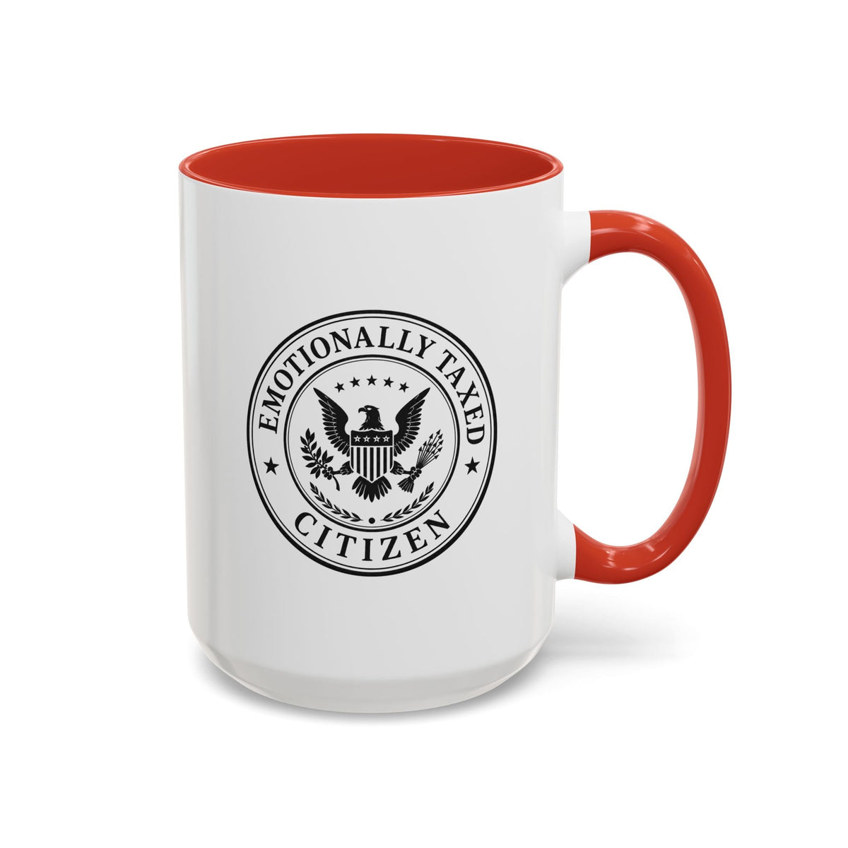 Emotionally Taxed Citizen Accent Mug | Existential Office Mug - Drinkware, Coffee Mugs - EpiAl's Shop