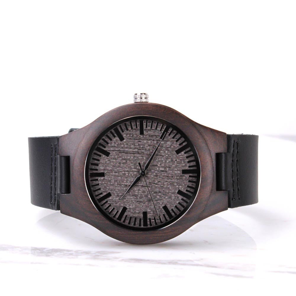 Empower, Embrace, Educate - Epilepsy Awareness Wooden Watch - Jewelry, Watches - EpiAl's Shop