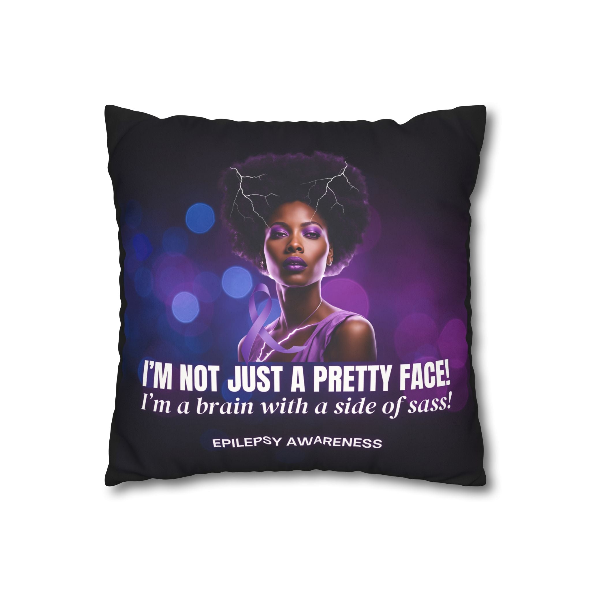 Empowering Epilepsy Awareness Pillowcase - Decor, Home, Pillows - EpiAl's Shop