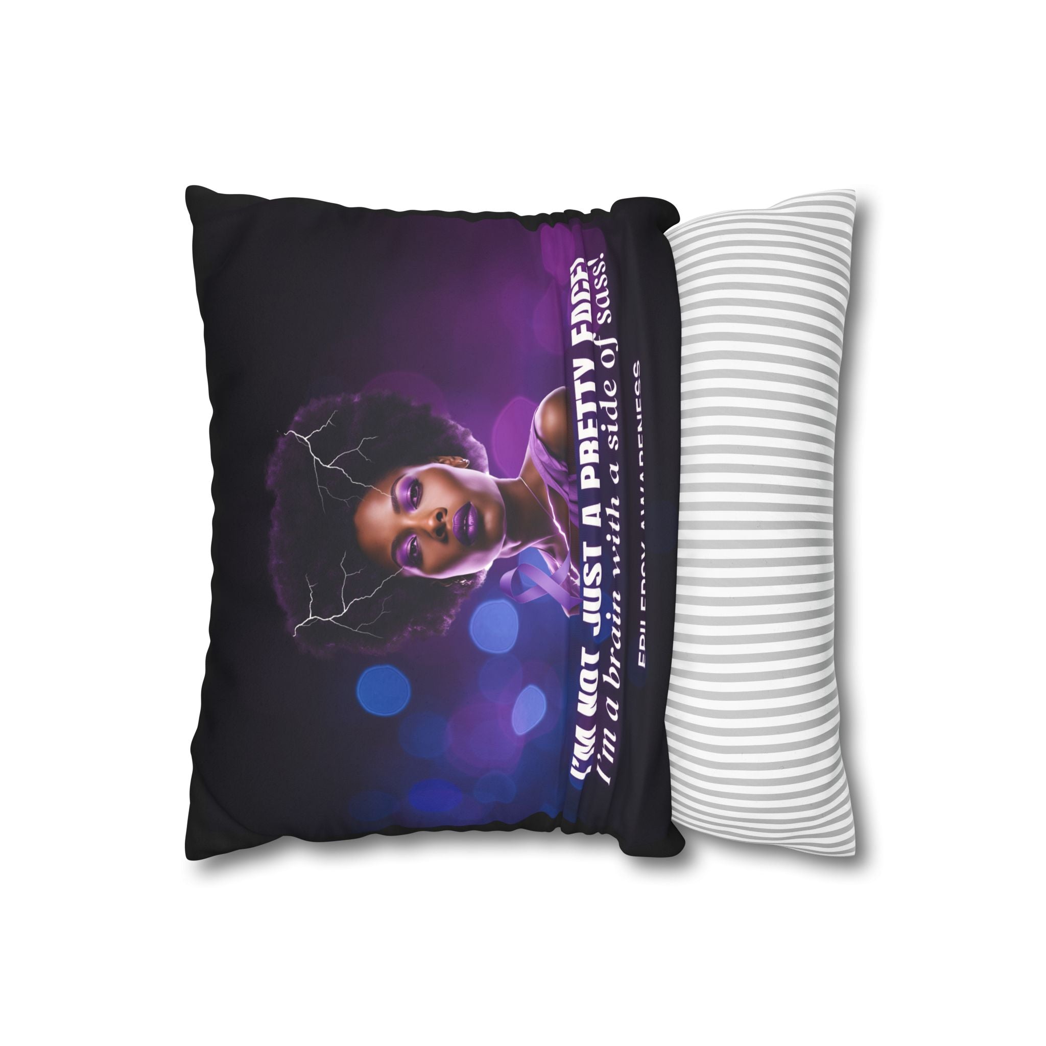 Empowering Epilepsy Awareness Pillowcase - Decor, Home, Pillows - EpiAl's Shop