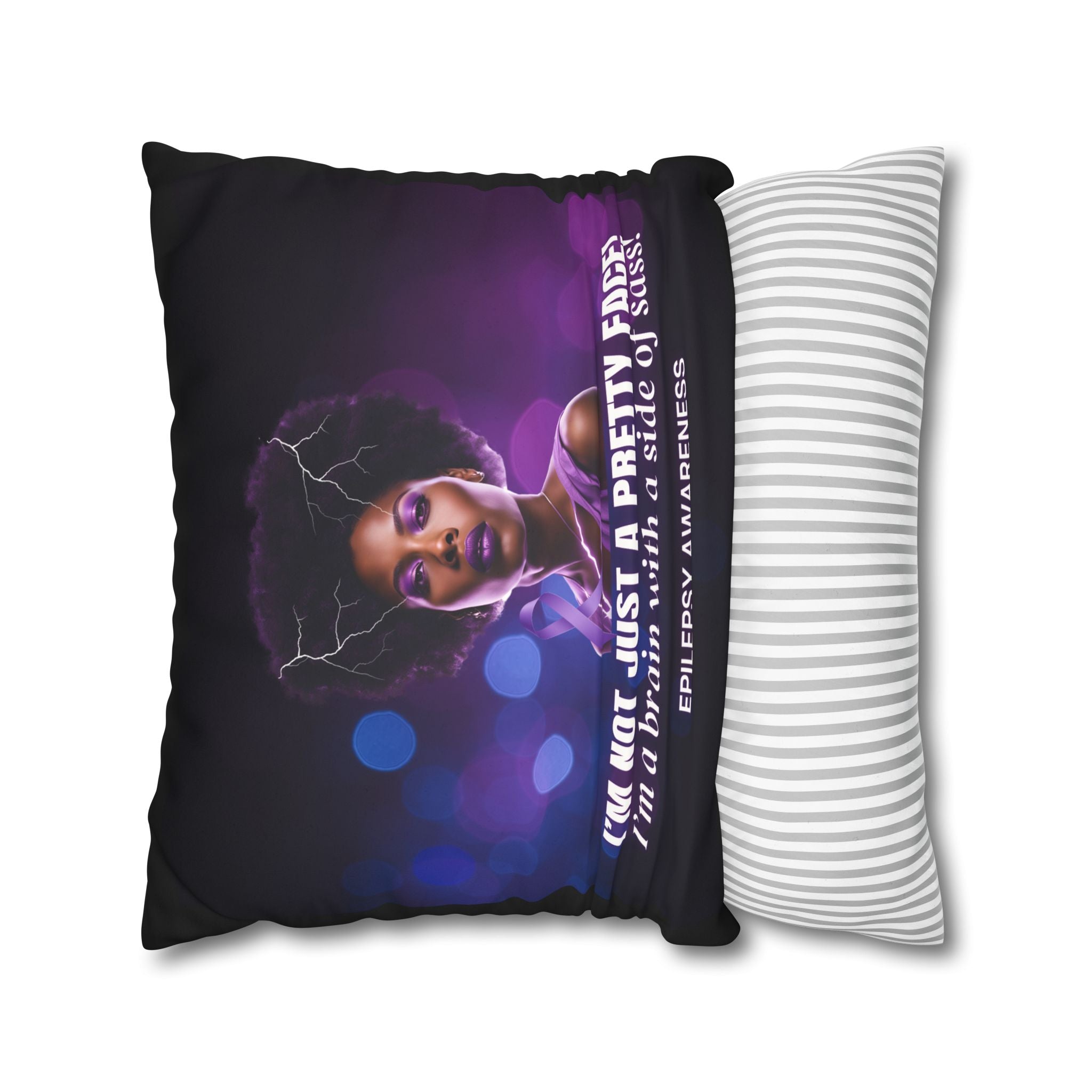 Empowering Epilepsy Awareness Pillowcase - Decor, Home, Pillows - EpiAl's Shop