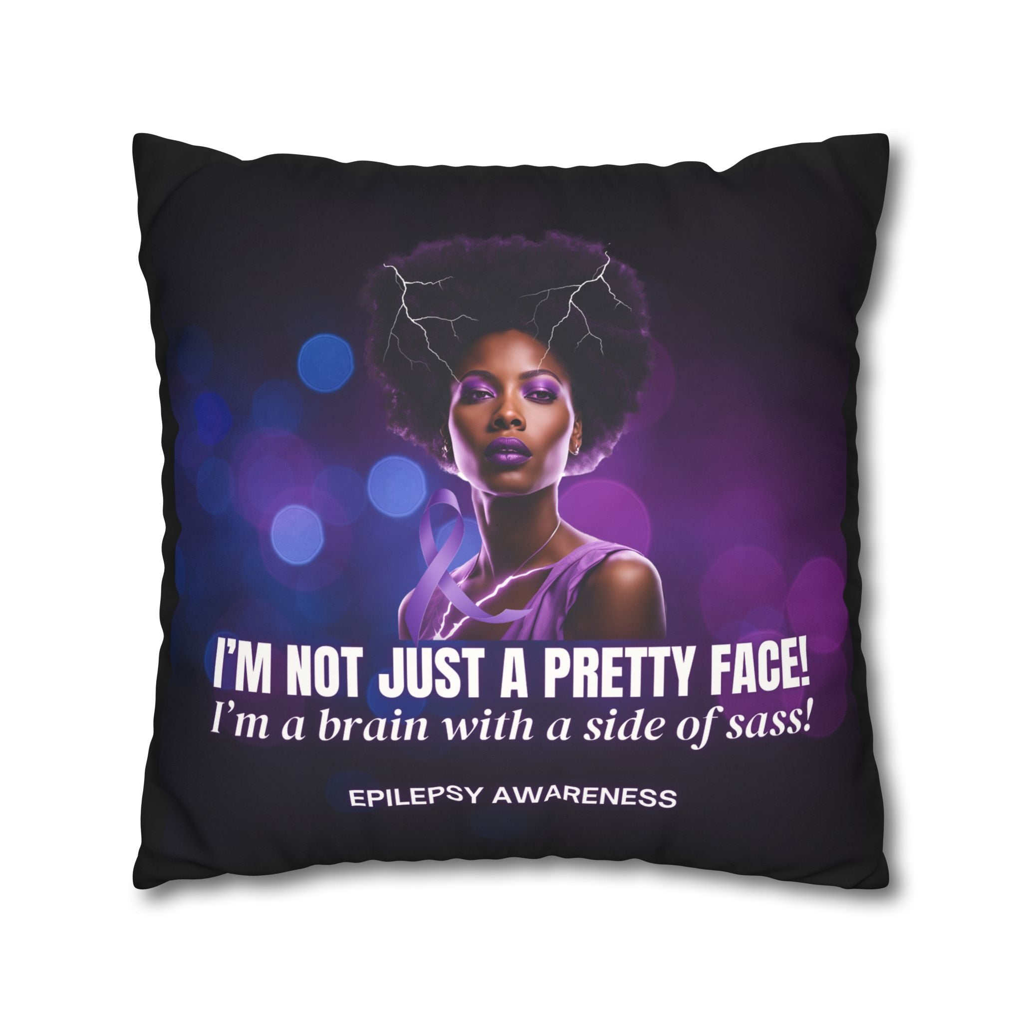 Empowering Epilepsy Awareness Pillowcase - Decor, Home, Pillows - EpiAl's Shop
