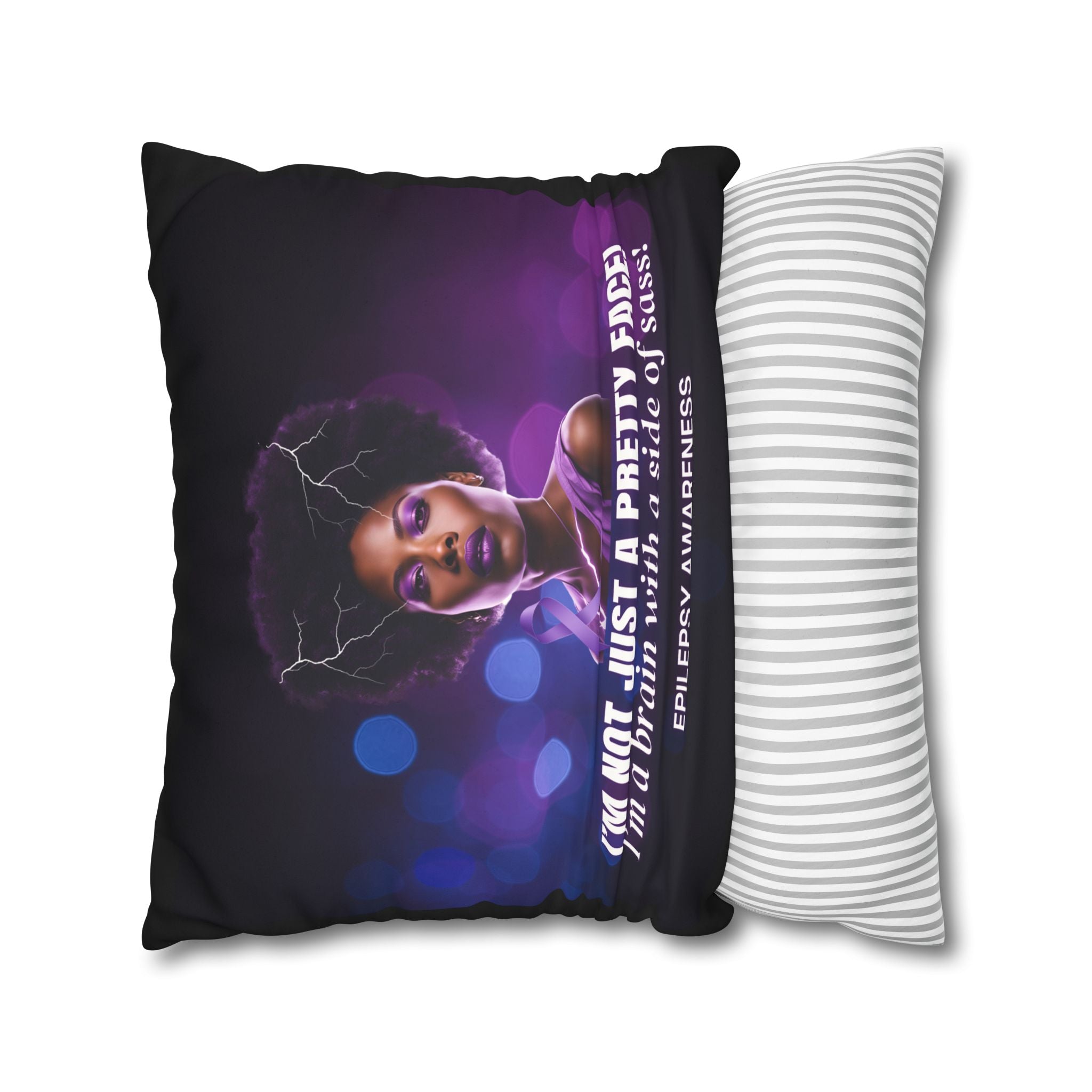 Empowering Epilepsy Awareness Pillowcase - Decor, Home, Pillows - EpiAl's Shop
