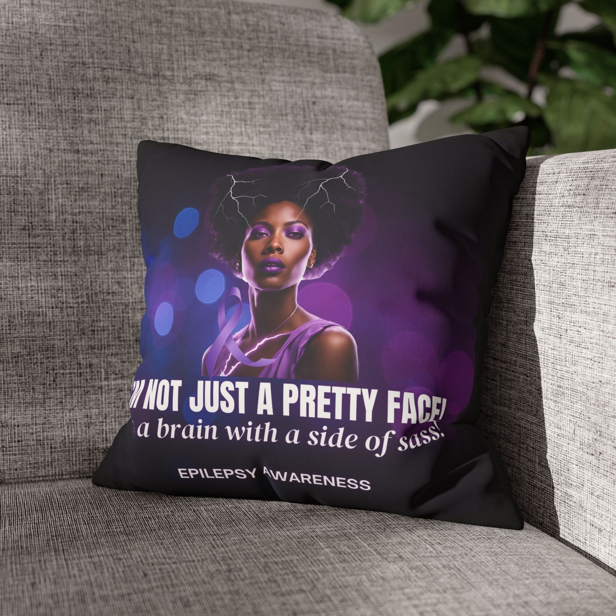 Empowering Epilepsy Awareness Pillowcase - Decor, Home, Pillows - EpiAl's Shop