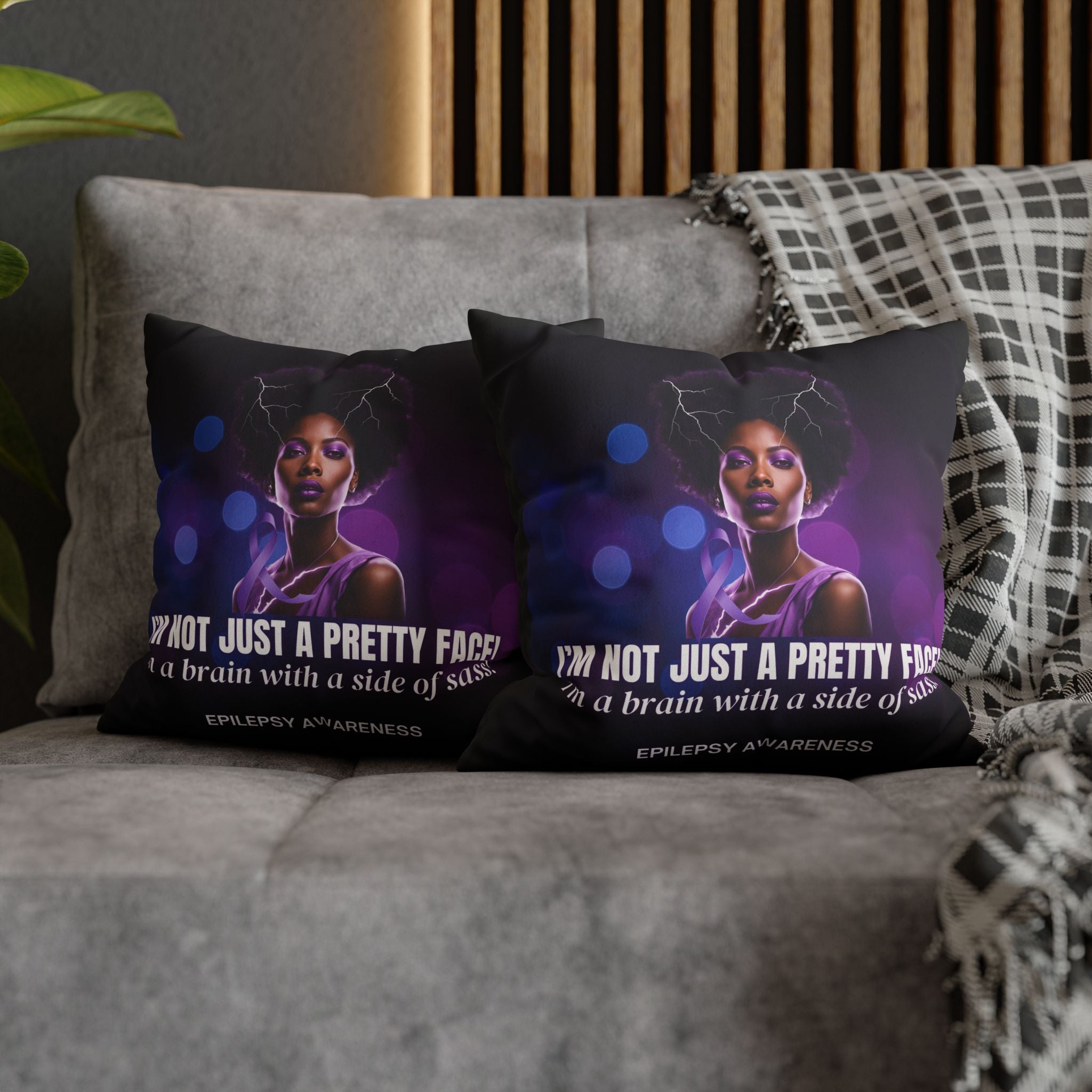 Empowering Epilepsy Awareness Pillowcase - Decor, Home, Pillows - EpiAl's Shop
