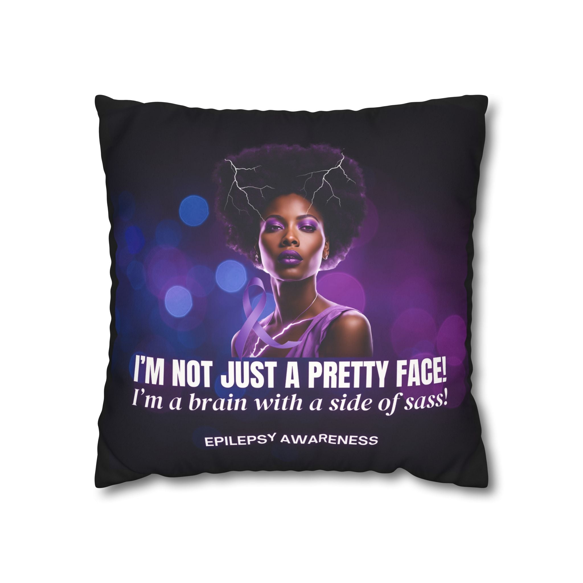 Empowering Epilepsy Awareness Pillowcase - Decor, Home, Pillows - EpiAl's Shop