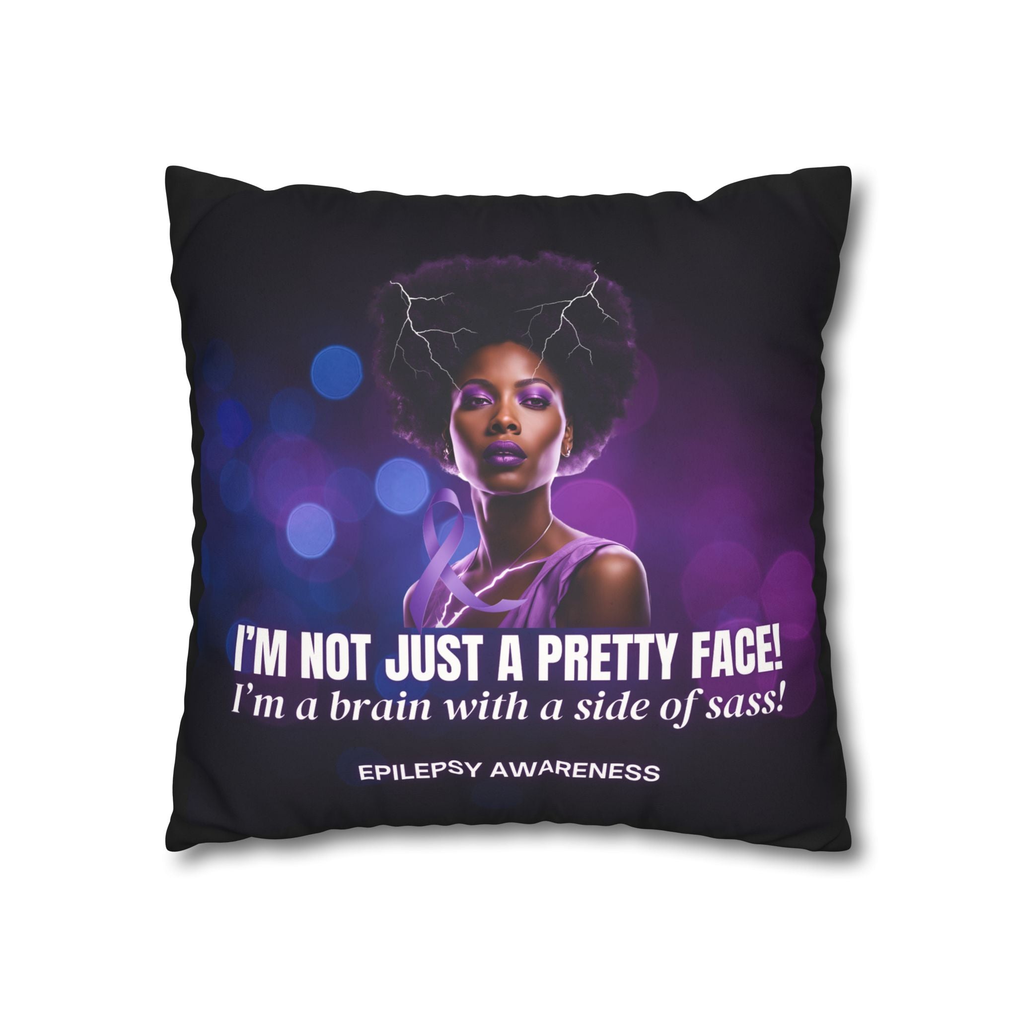 Empowering Epilepsy Awareness Pillowcase - Decor, Home, Pillows - EpiAl's Shop