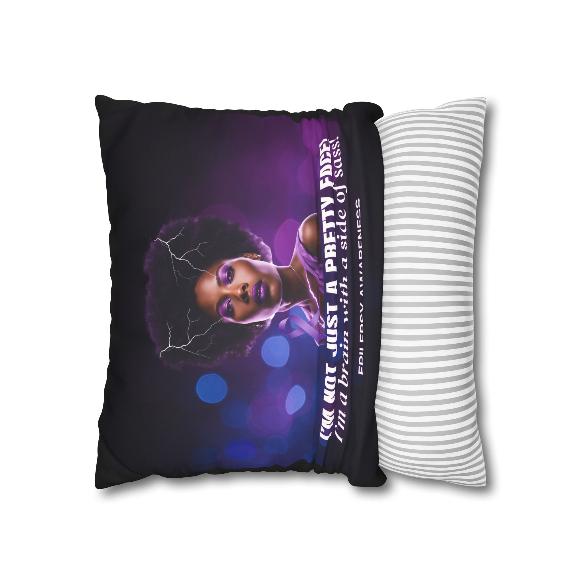Empowering Epilepsy Awareness Pillowcase - Decor, Home, Pillows - EpiAl's Shop