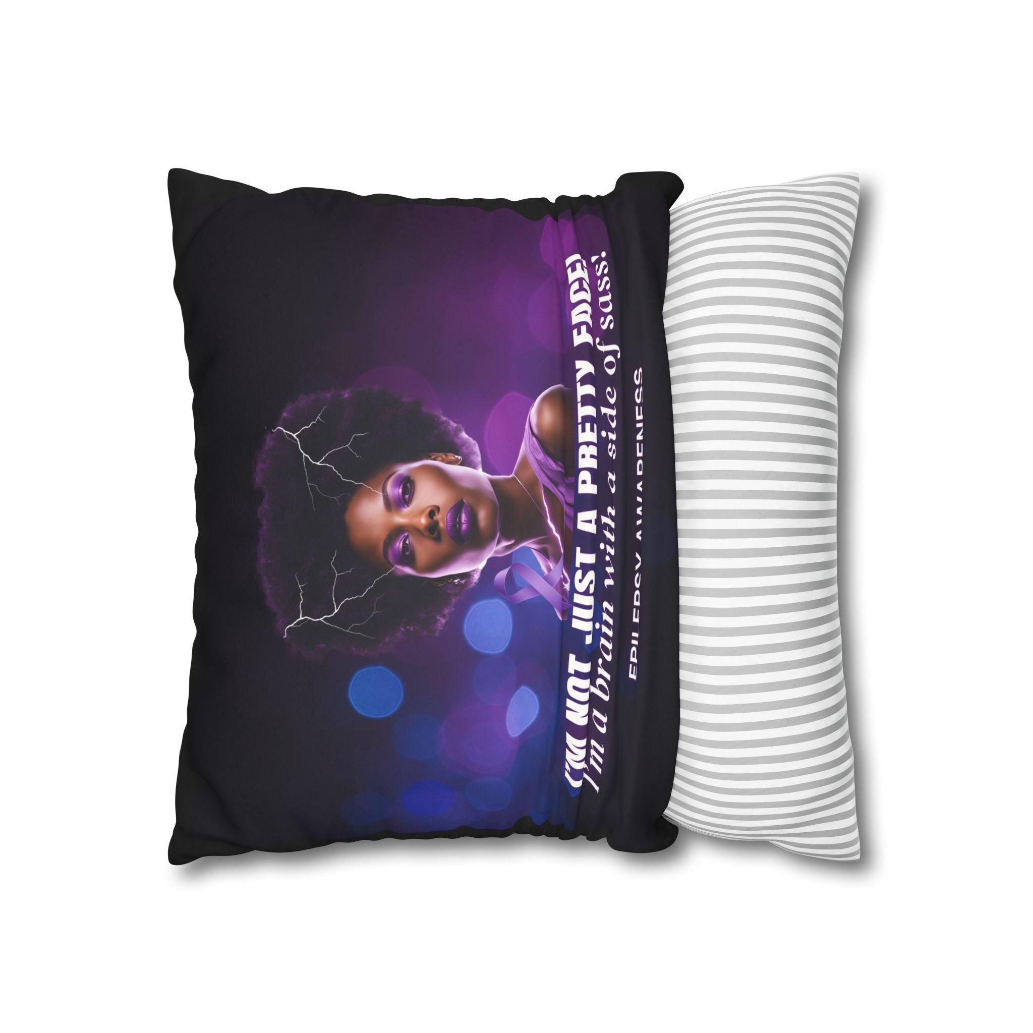 Empowering Epilepsy Awareness Pillowcase - Decor, Home, Pillows - EpiAl's Shop