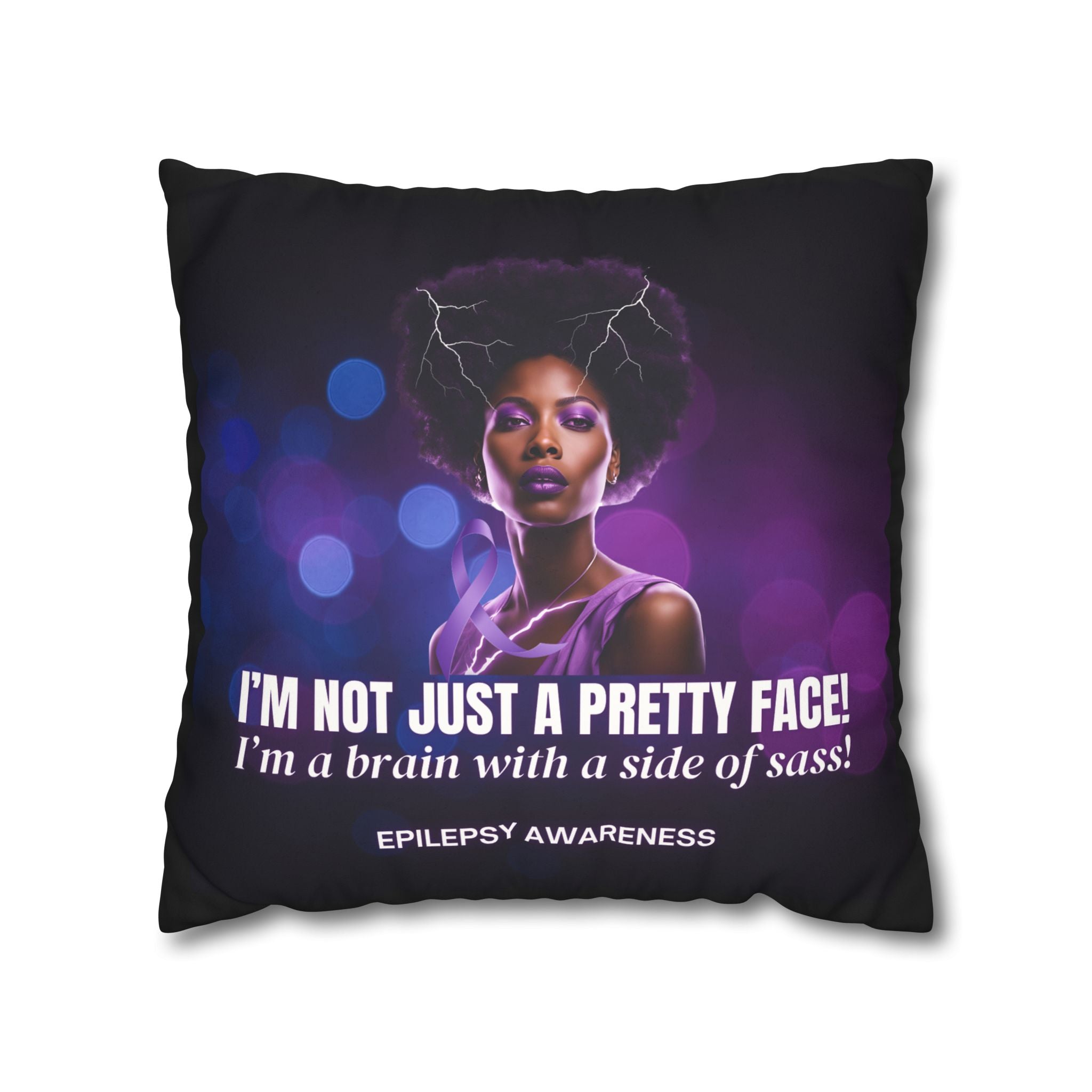 Empowering Epilepsy Awareness Pillowcase - Decor, Home, Pillows - EpiAl's Shop