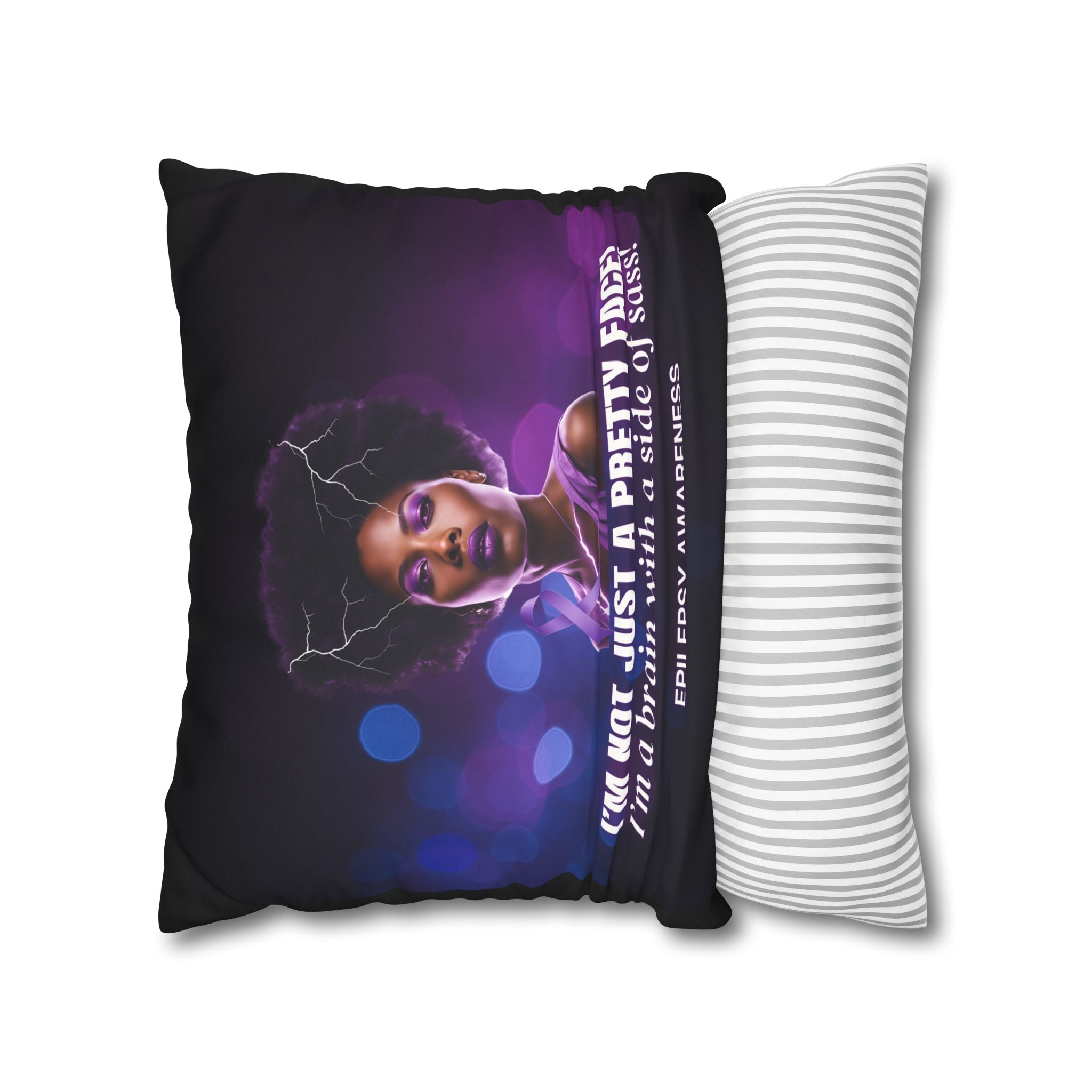 Empowering Epilepsy Awareness Pillowcase - Decor, Home, Pillows - EpiAl's Shop