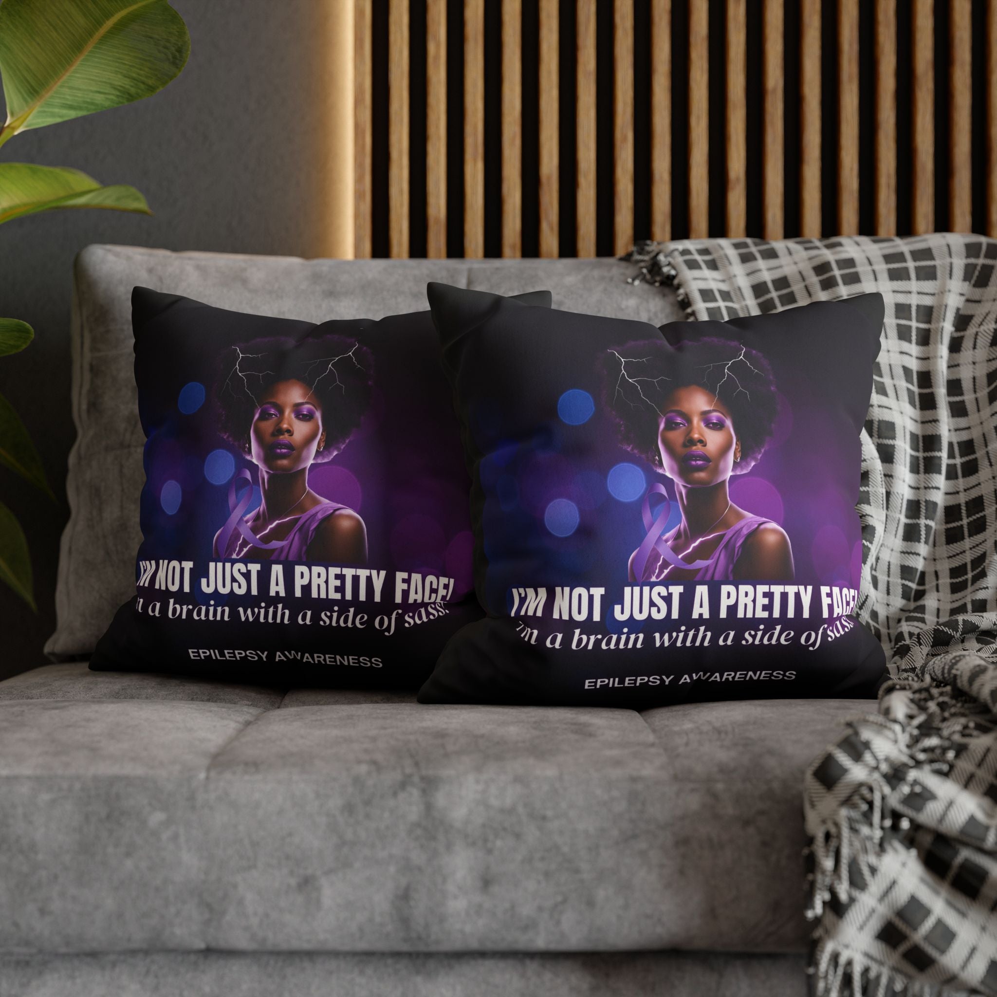 Empowering Epilepsy Awareness Pillowcase - Decor, Home, Pillows - EpiAl's Shop