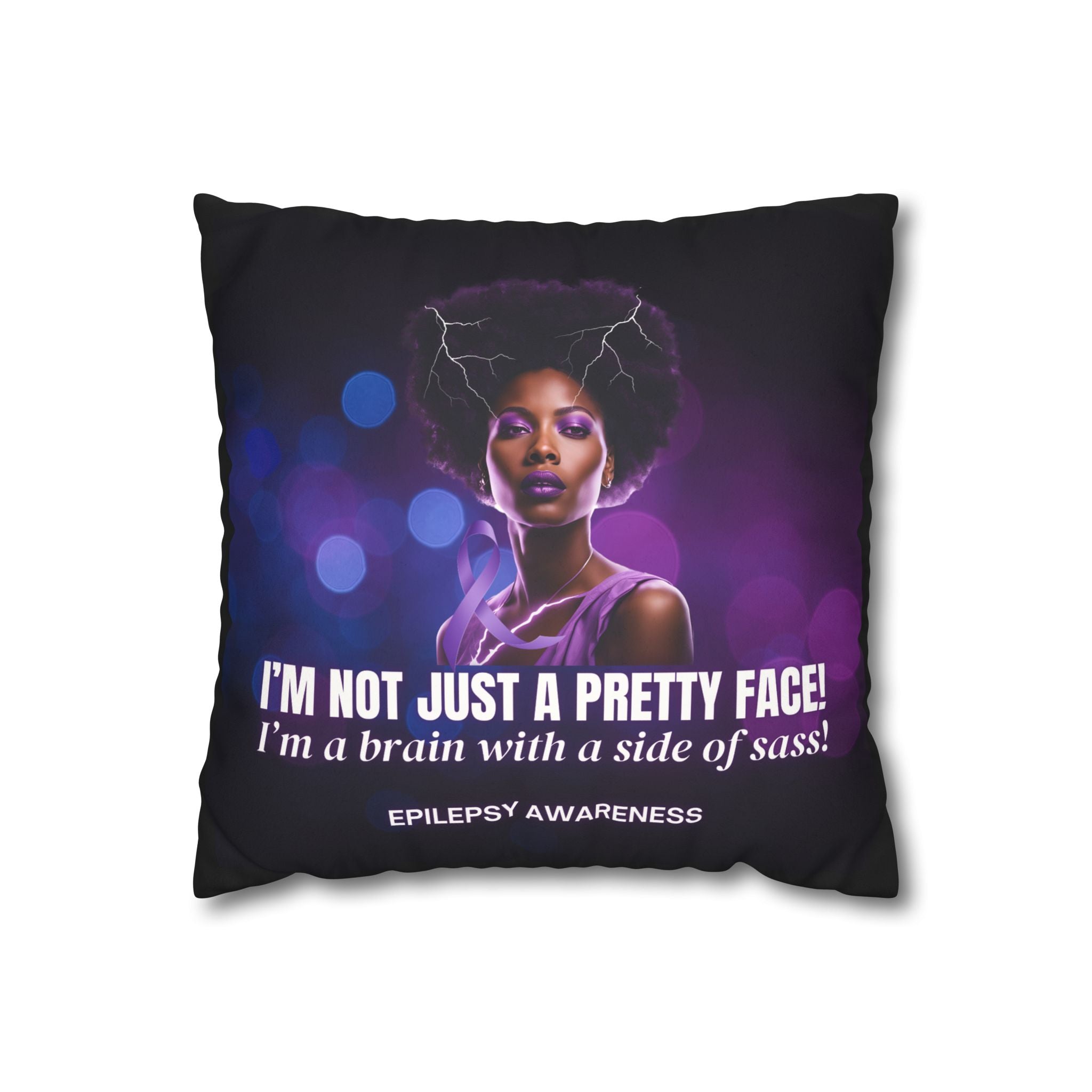 Empowering Epilepsy Awareness Pillowcase - Decor, Home, Pillows - EpiAl's Shop