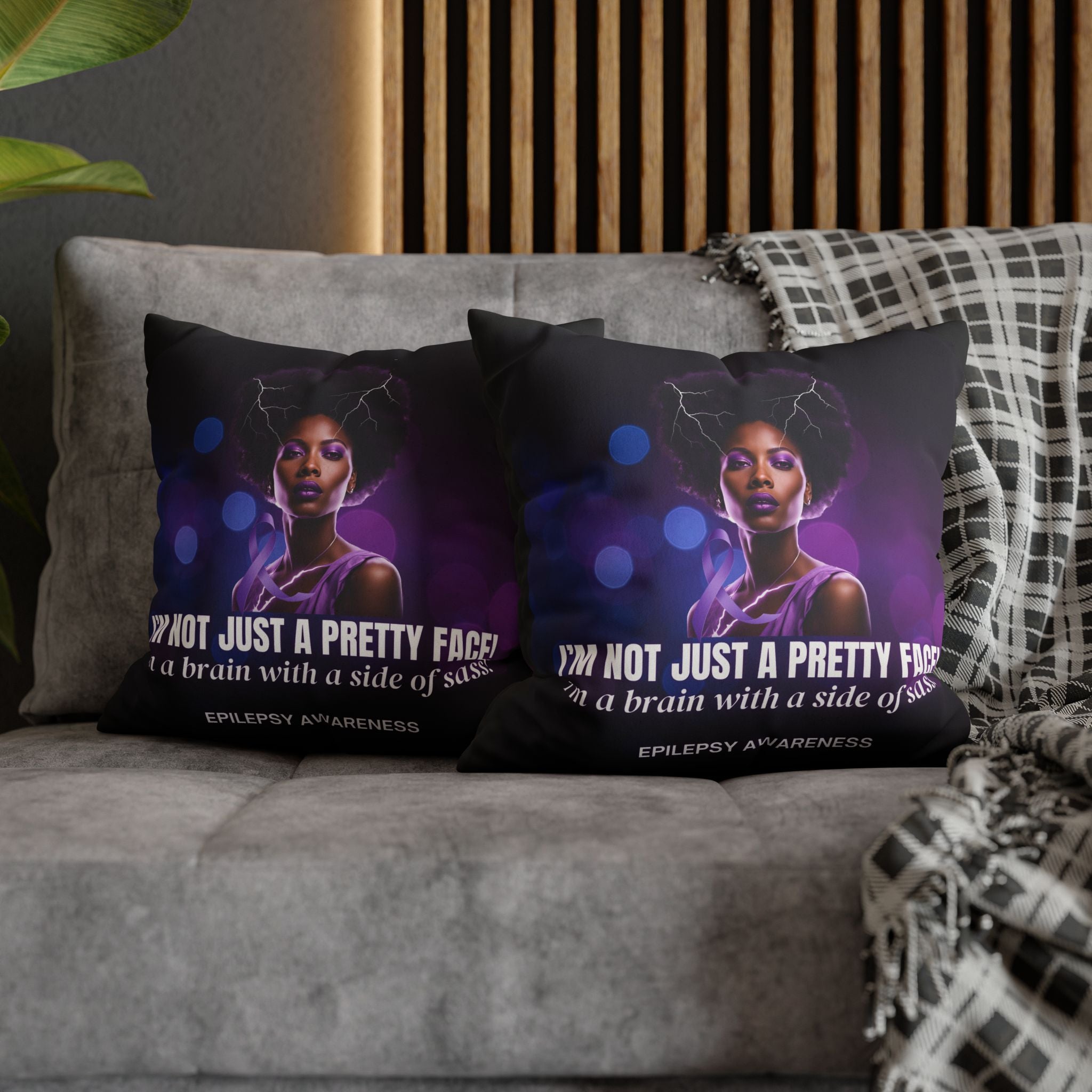 Empowering Epilepsy Awareness Pillowcase - Decor, Home, Pillows - EpiAl's Shop