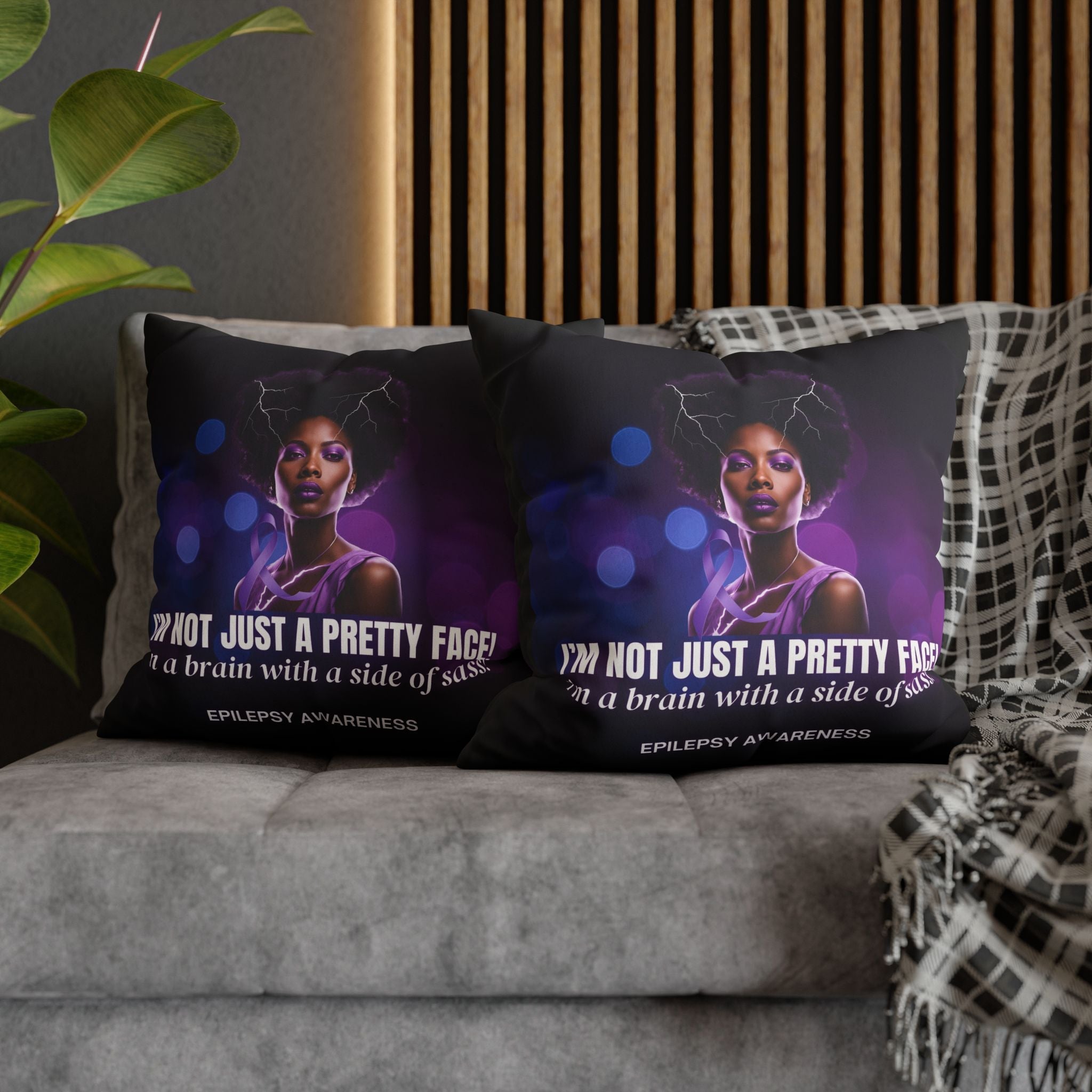 Empowering Epilepsy Awareness Pillowcase - Decor, Home, Pillows - EpiAl's Shop