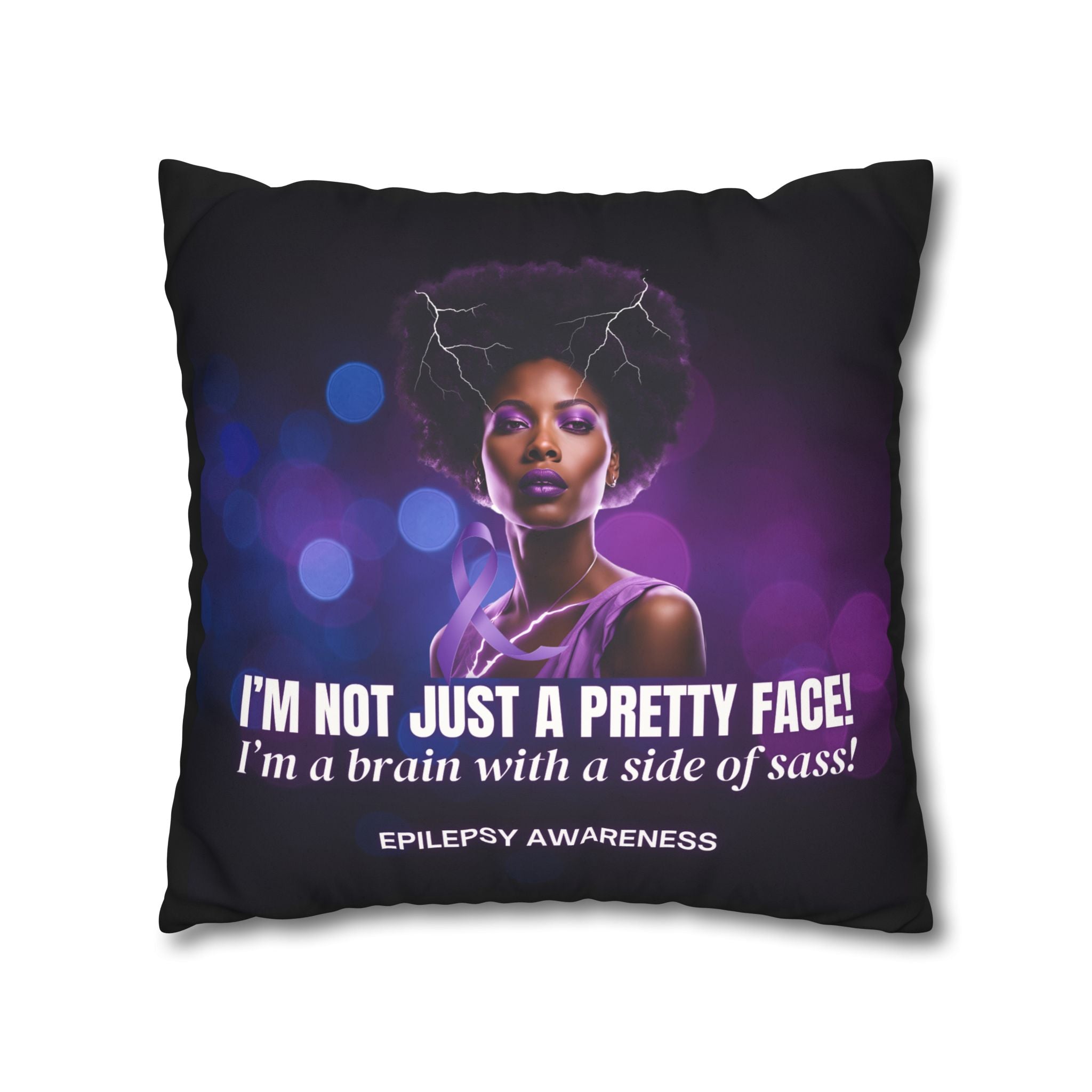 Empowering Epilepsy Awareness Pillowcase - Decor, Home, Pillows - EpiAl's Shop