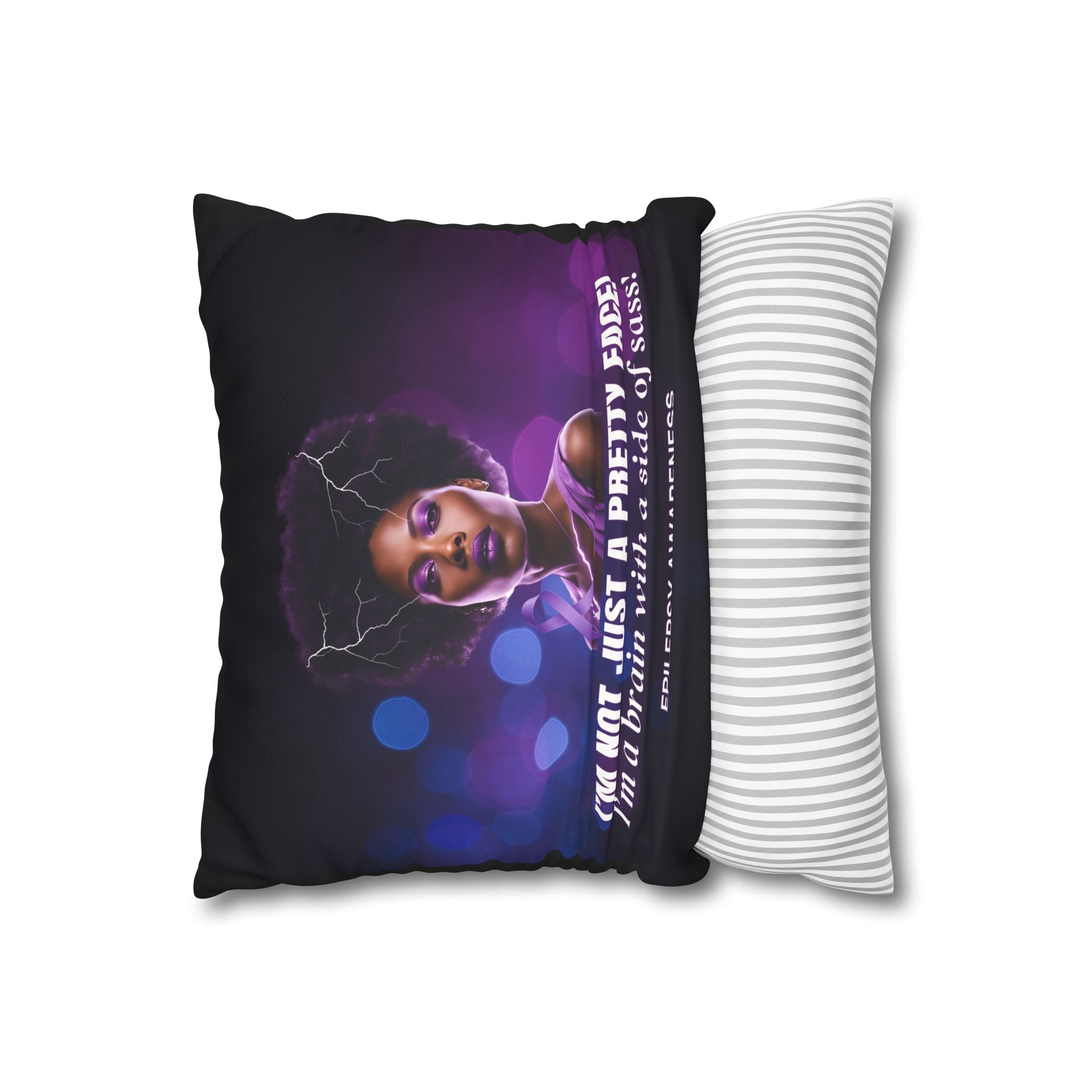 Empowering Epilepsy Awareness Pillowcase - Decor, Home, Pillows - EpiAl's Shop