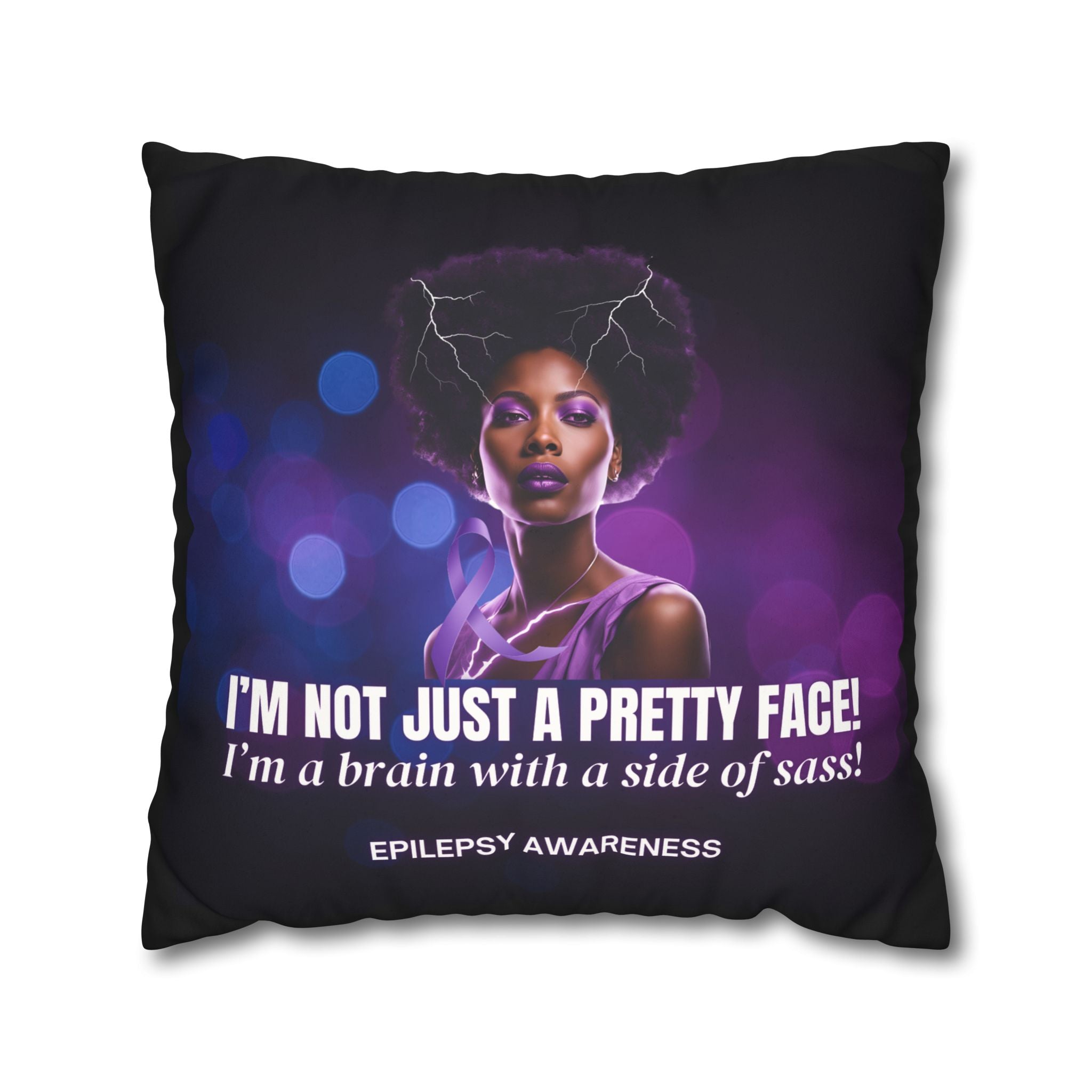 Empowering Epilepsy Awareness Pillowcase - Decor, Home, Pillows - EpiAl's Shop