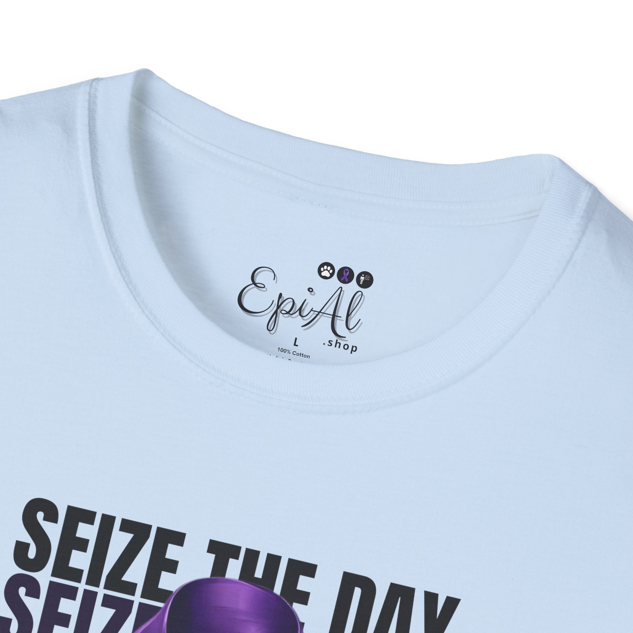 Empowering 'Seize the Day' Unisex T-Shirt - Clothing, T-shirts - EpiAl's Shop