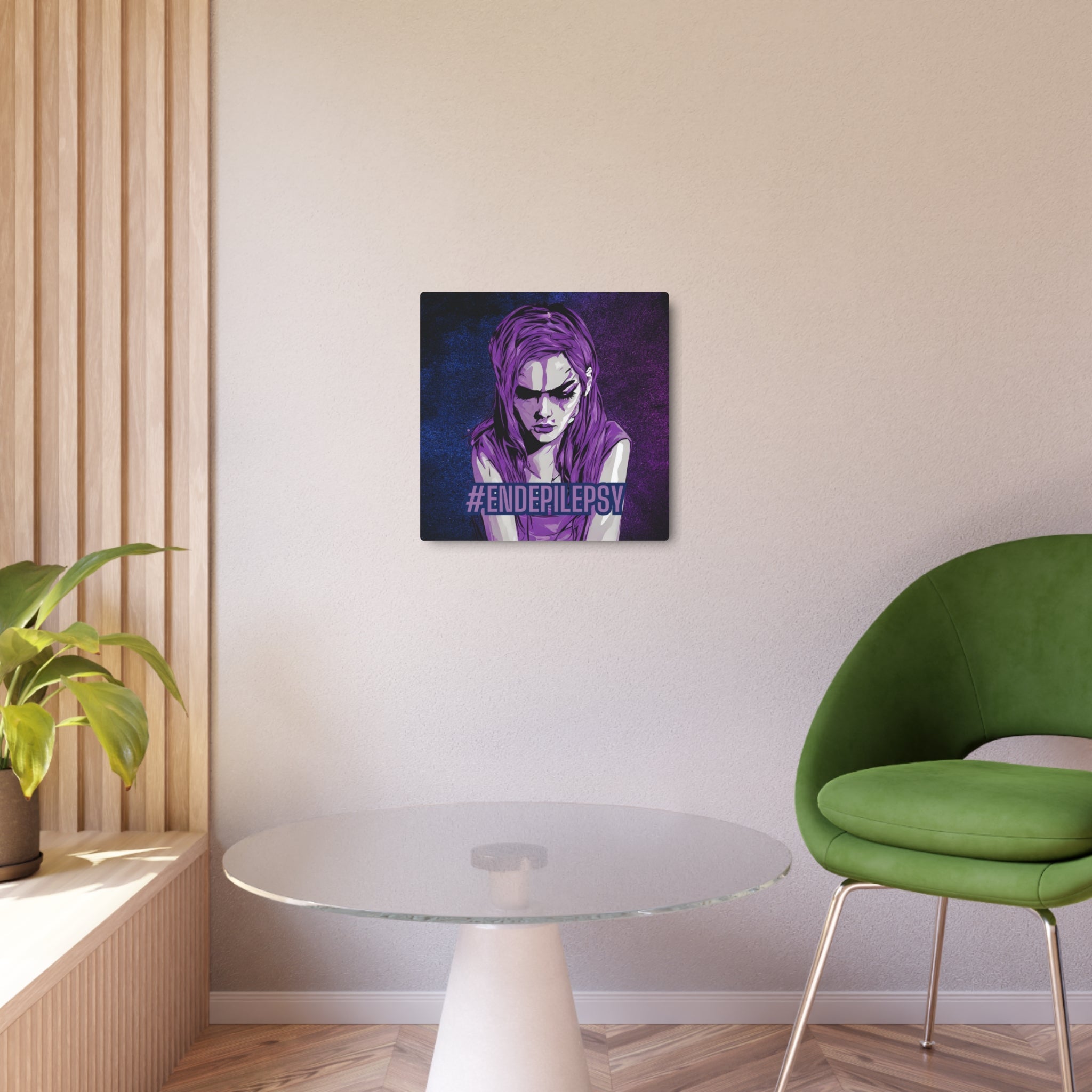 End Epilepsy Metal Art Sign - EpiAl's Shop
