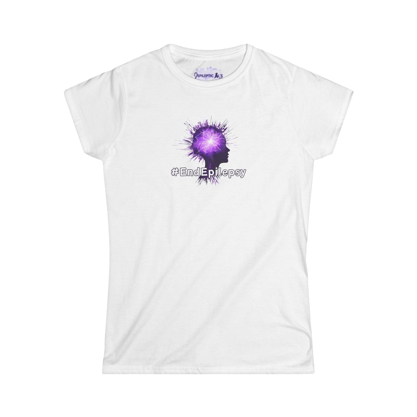 End Epilepsy Women's Softstyle Tee - T - Shirt - Epileptic Al’s Shop