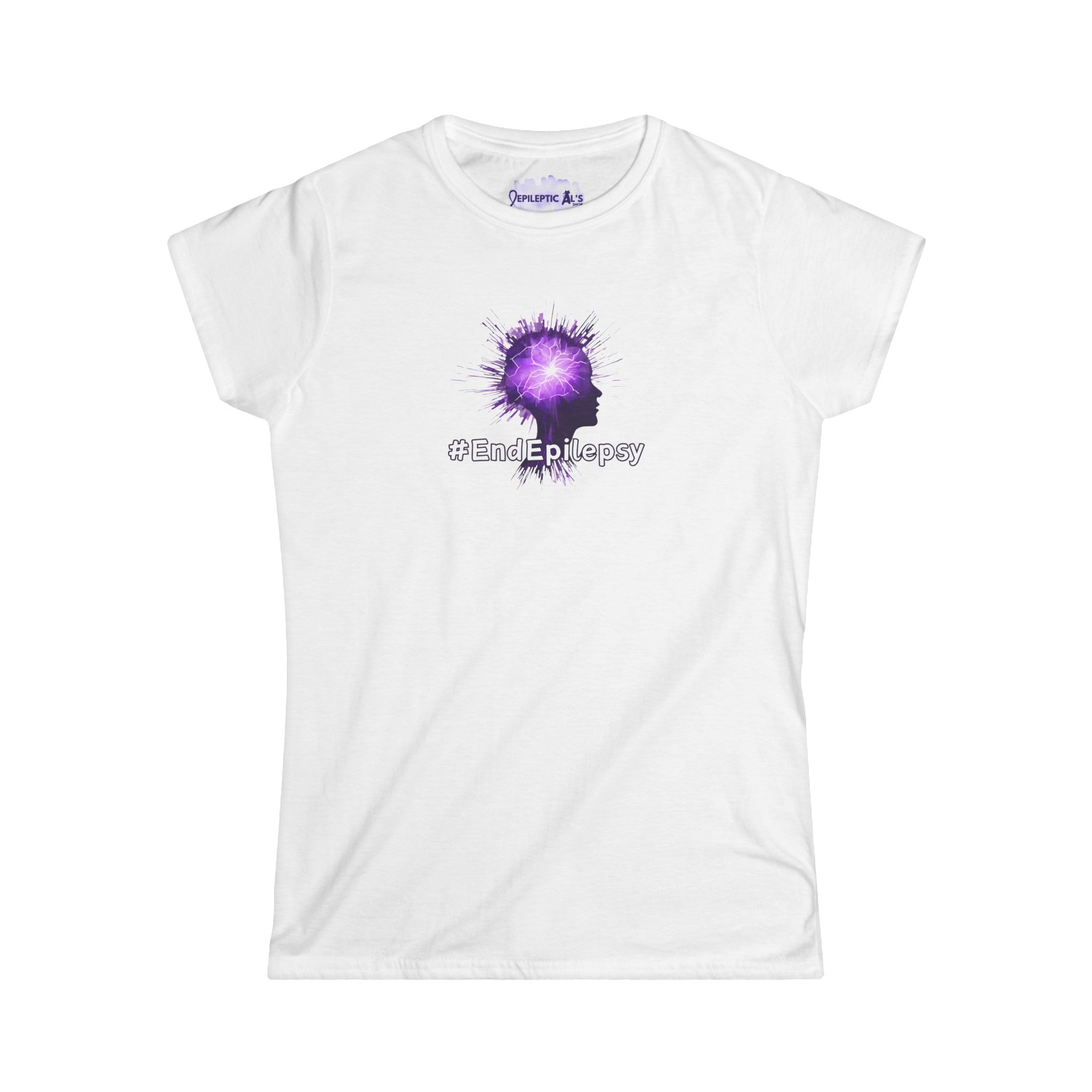 End Epilepsy Women's Softstyle Tee - EpiAl's Shop