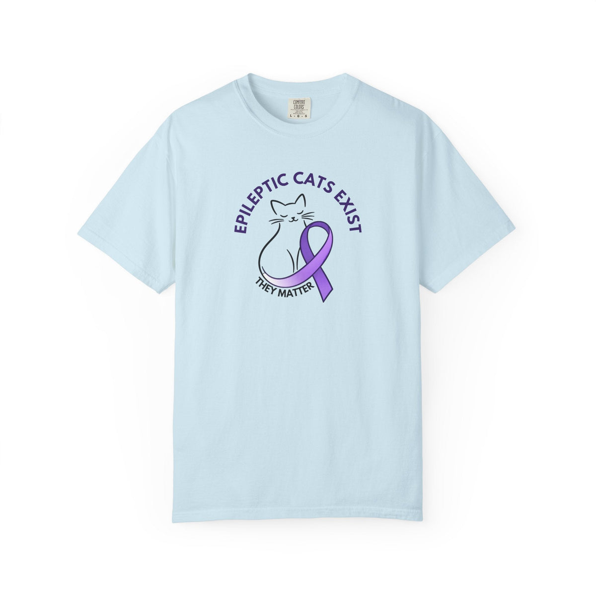 Epikitty Awareness T-Shirt – Epileptic Cats Exist. They Matter. - Clothing, Unisex, T-Shirts - EpiAl's Shop