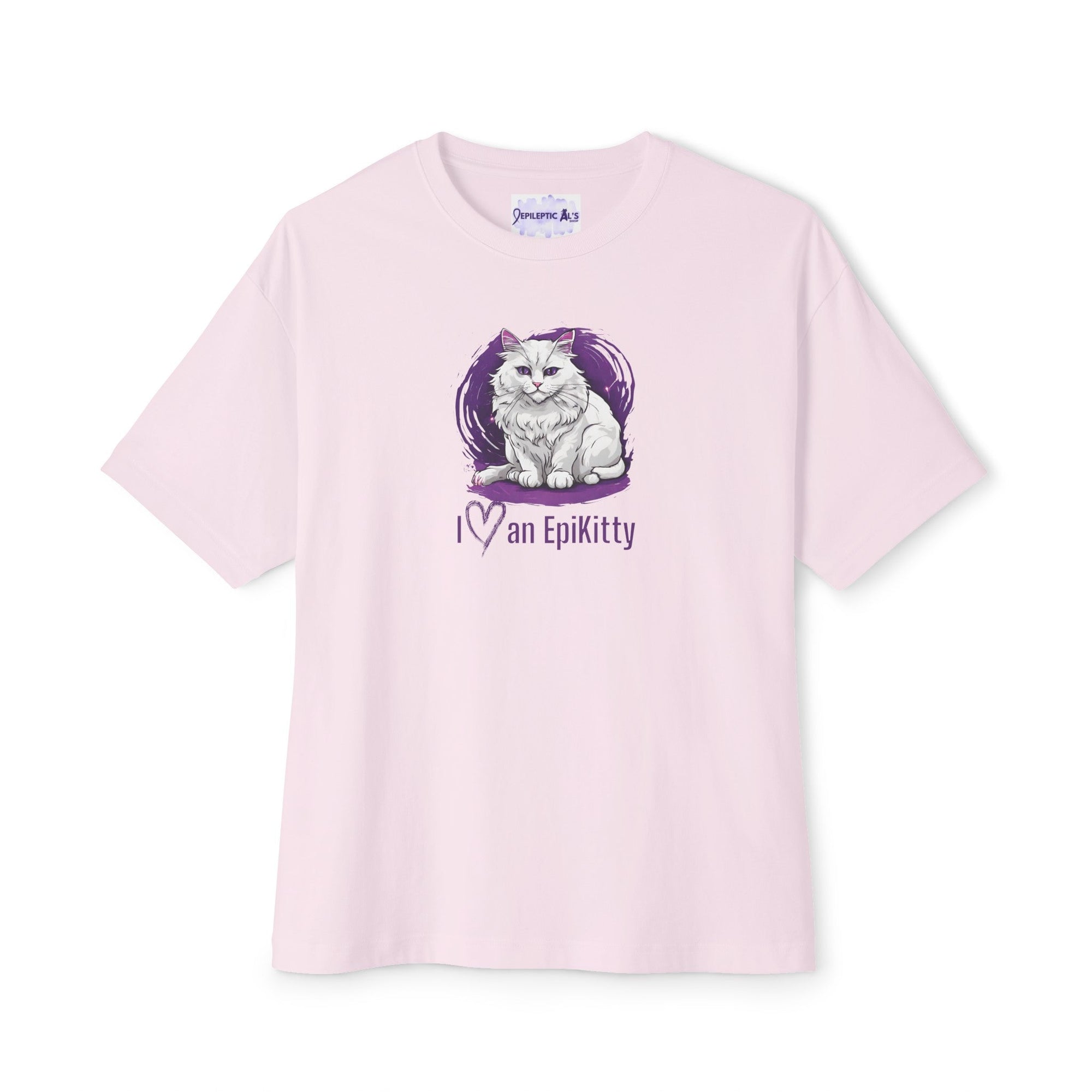 EpiKitty Love Unisex Oversized Boxy Tee - T - Shirt - Epileptic Al’s Shop
