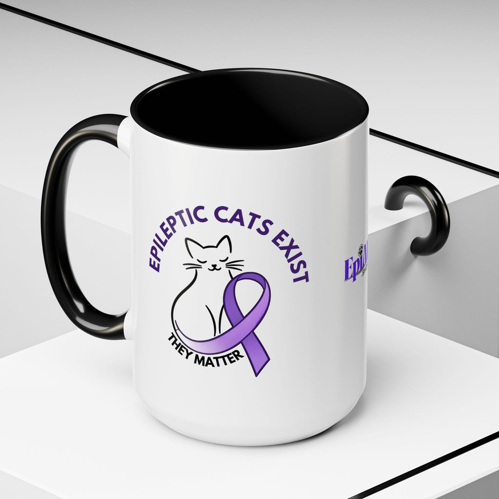 Epikitty Mug – Epileptic Cats Exist (They Matter) - Drinkware, Coffee Mugs - EpiAl's Shop