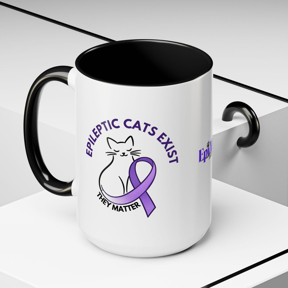 Epikitty Mug – Epileptic Cats Exist (They Matter) - Drinkware, Coffee Mugs - EpiAl's Shop