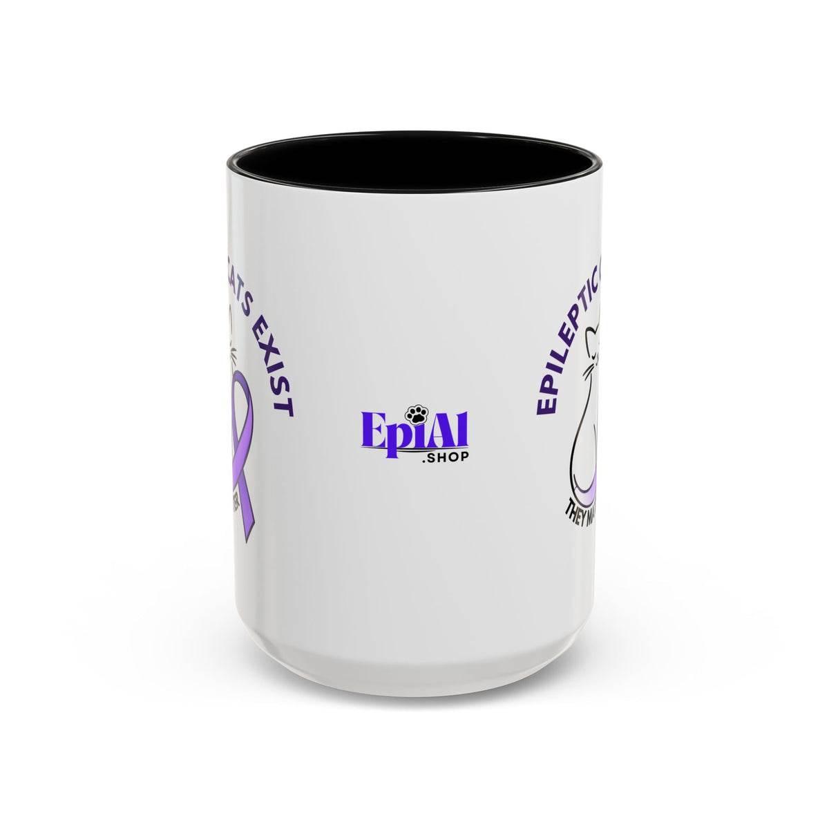 Epikitty Mug – Epileptic Cats Exist (They Matter) - Drinkware, Coffee Mugs - EpiAl's Shop