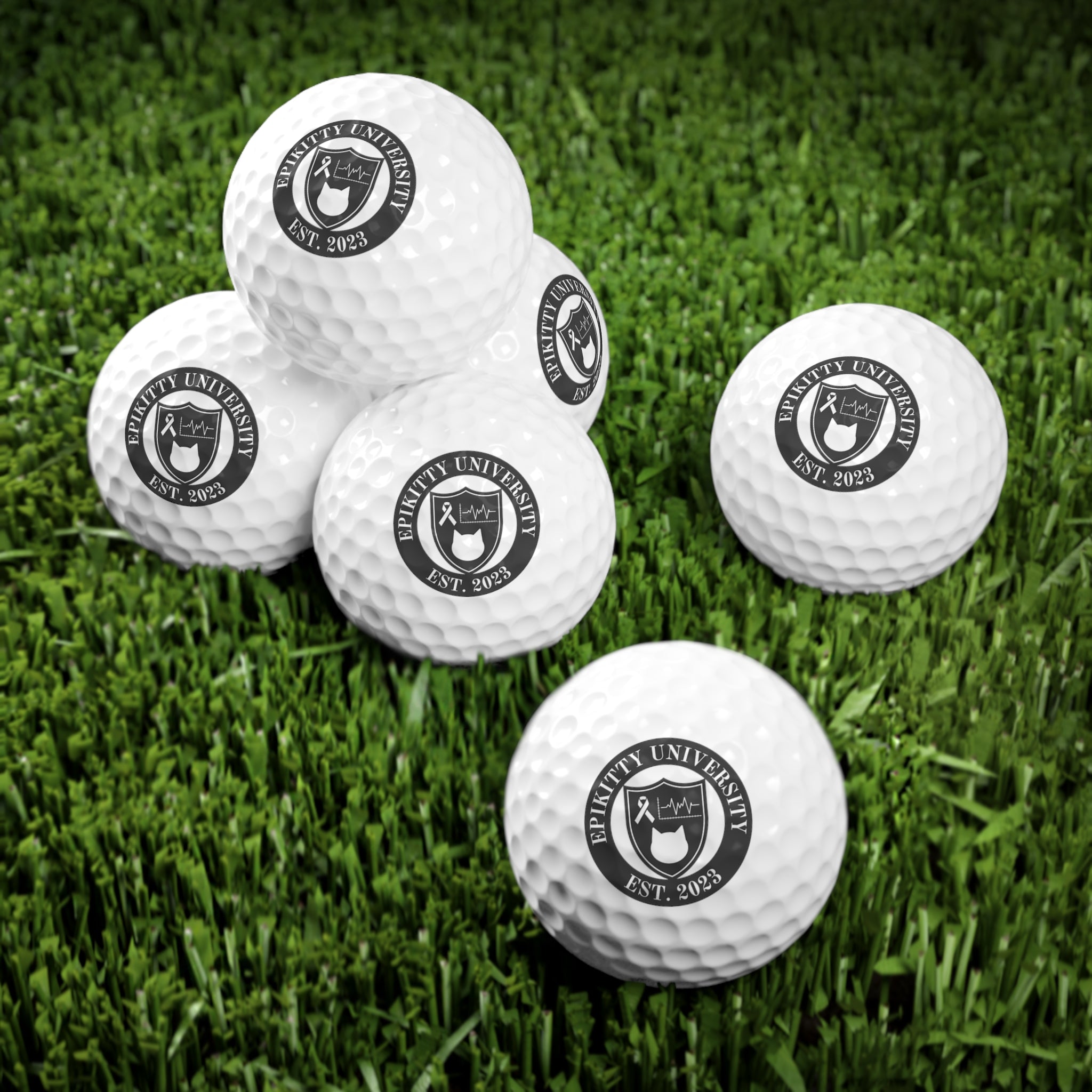 EpiKitty U Golf Balls, 6pcs - EpiAl's Shop