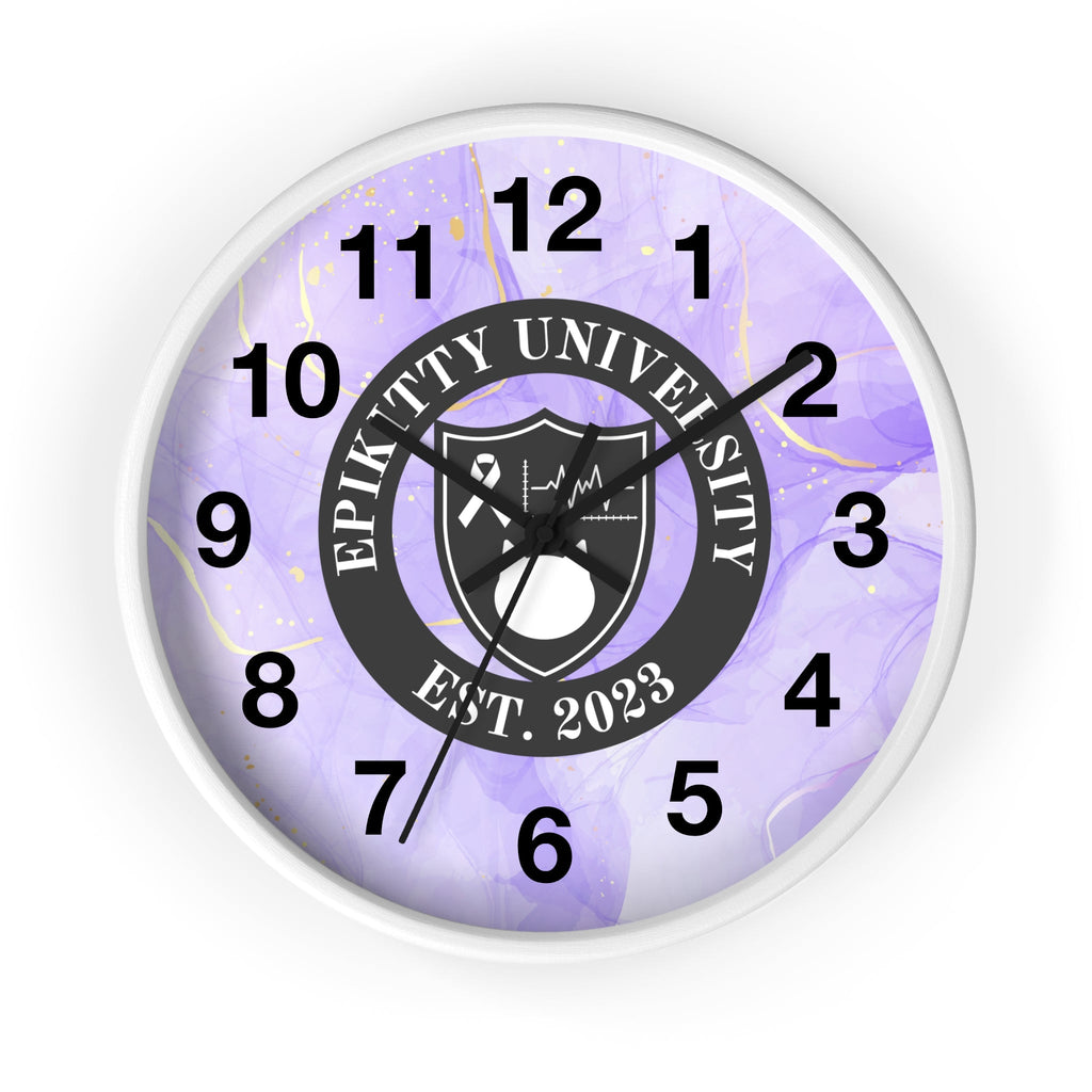 EpiKitty U Wall Clock - Home Decor - Epileptic Al’s Shop