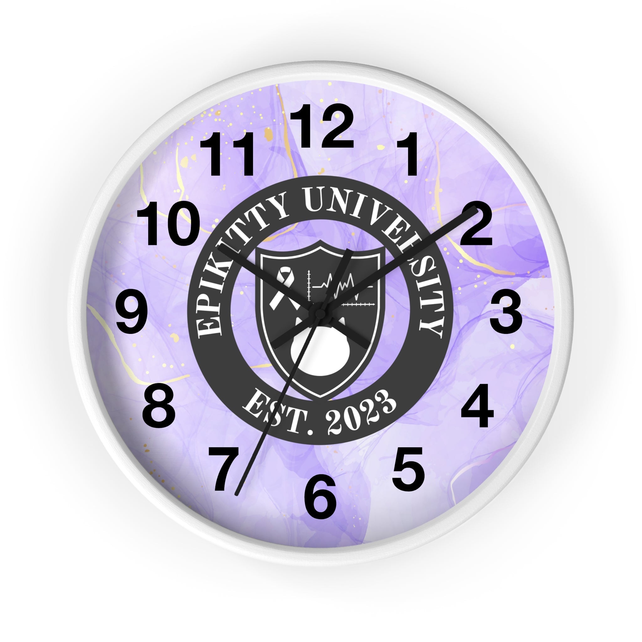 EpiKitty U Wall Clock - EpiAl's Shop