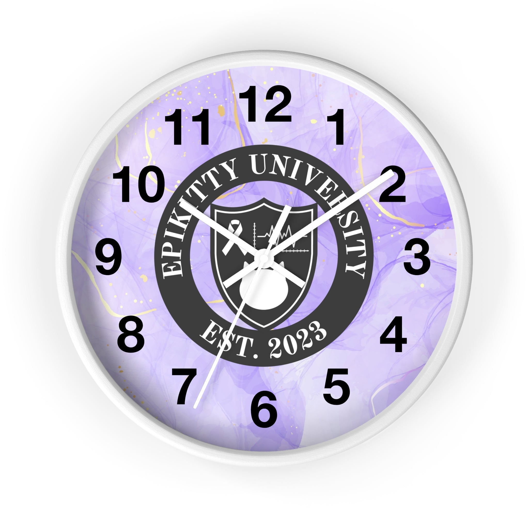 EpiKitty U Wall Clock - EpiAl's Shop