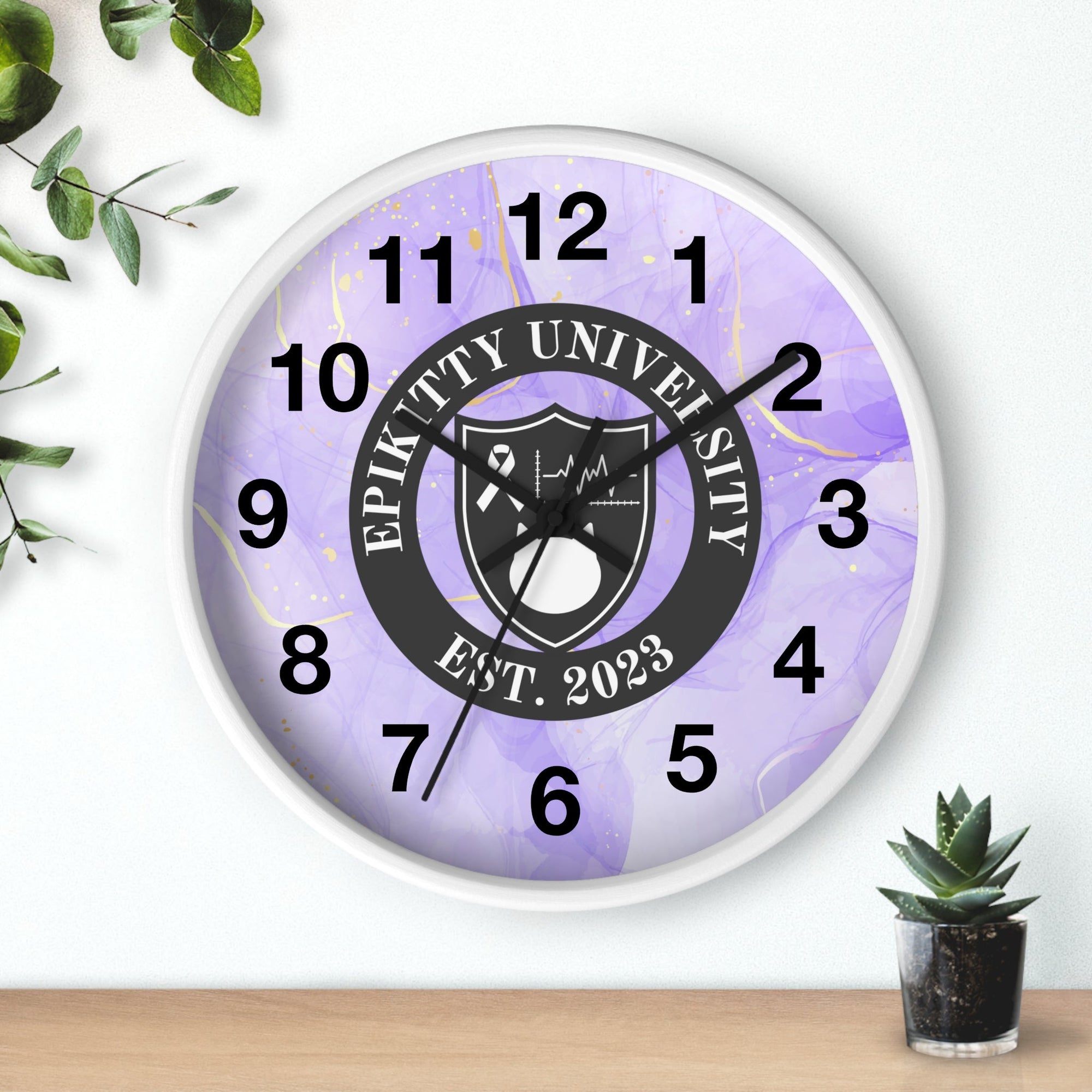 EpiKitty U Wall Clock - Home Decor - Epileptic Al’s Shop