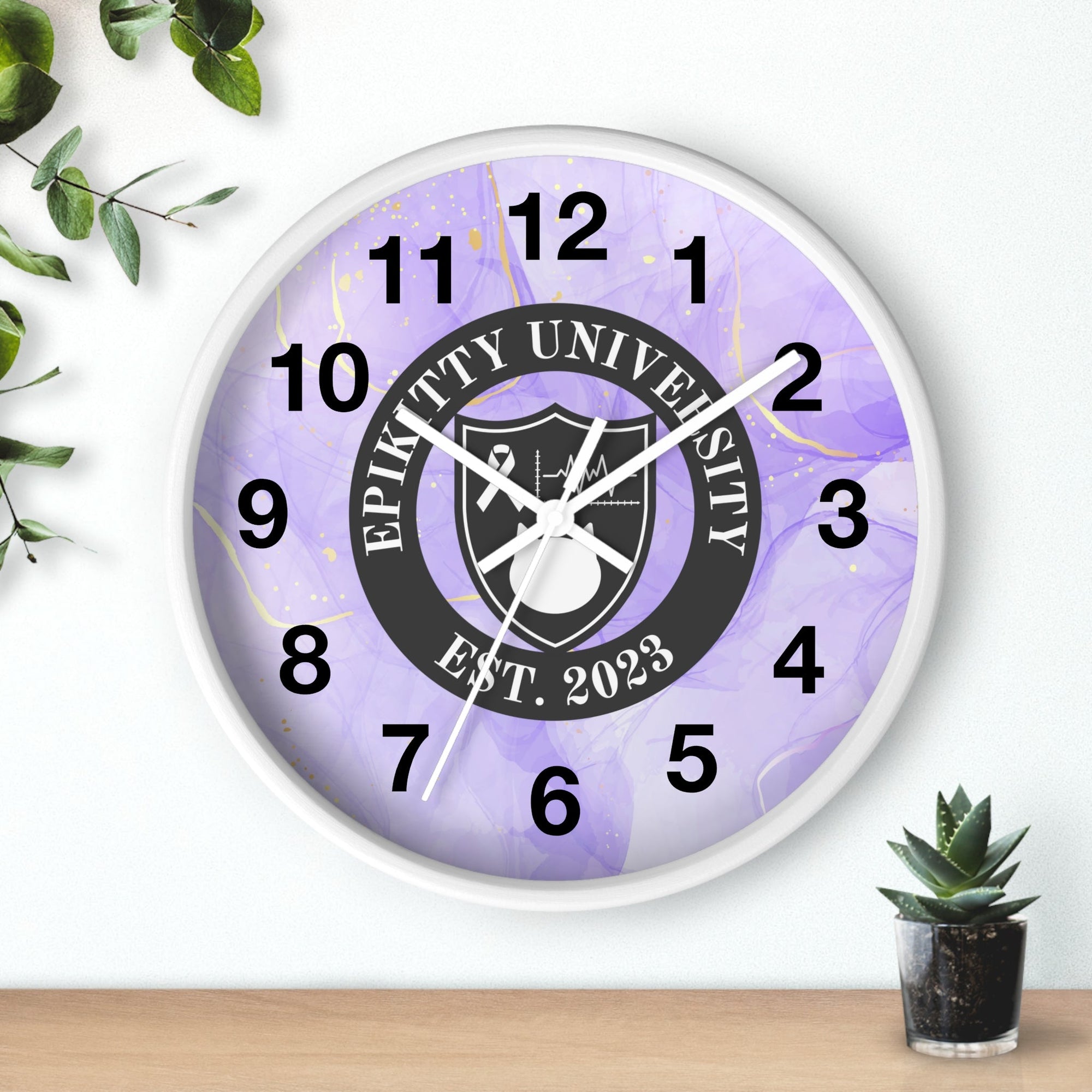 EpiKitty U Wall Clock - Home Decor - Epileptic Al’s Shop