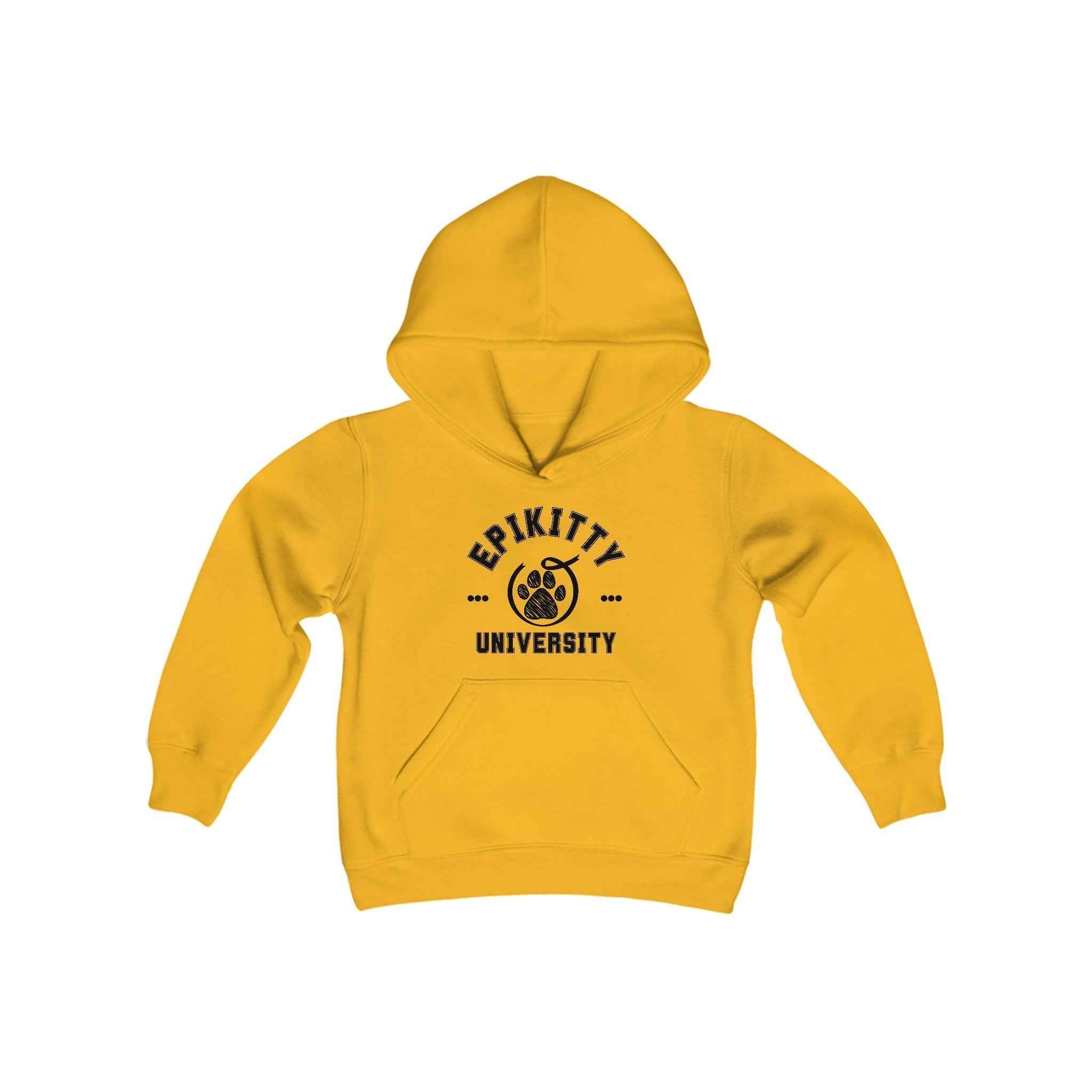 Epikitty University Youth Hooded Sweatshirt - Heavy Blend Comfort - EpiAl's Shop