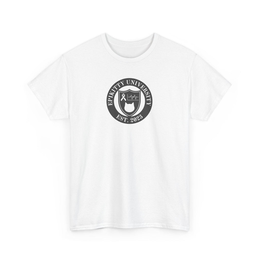 EpiKitty University Unisex Heavy Cotton Tee - T-Shirt - EpiAl's Shop
