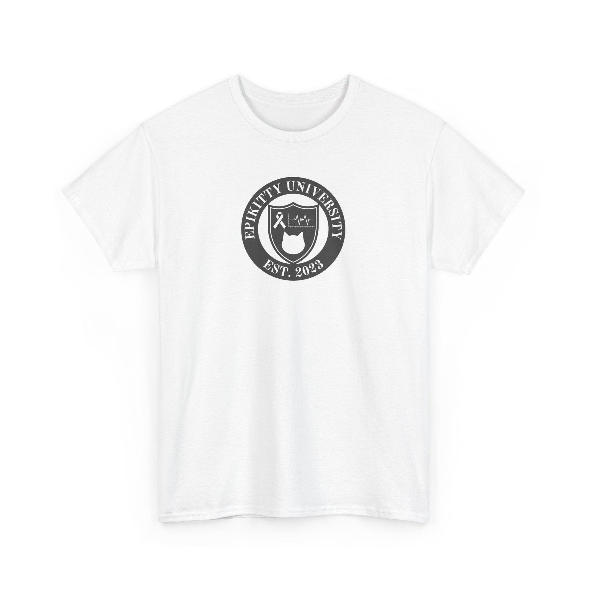EpiKitty University Unisex Heavy Cotton Tee - T-Shirt - EpiAl's Shop