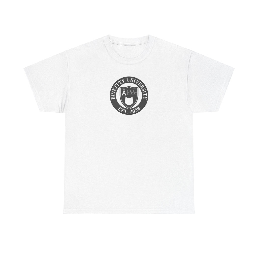 EpiKitty University Unisex Heavy Cotton Tee - T-Shirt - EpiAl's Shop