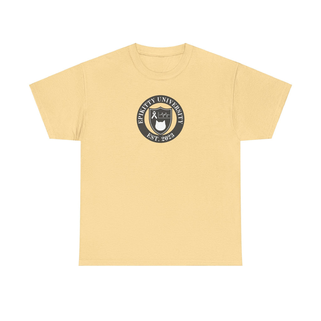 EpiKitty University Unisex Heavy Cotton Tee - T-Shirt - EpiAl's Shop
