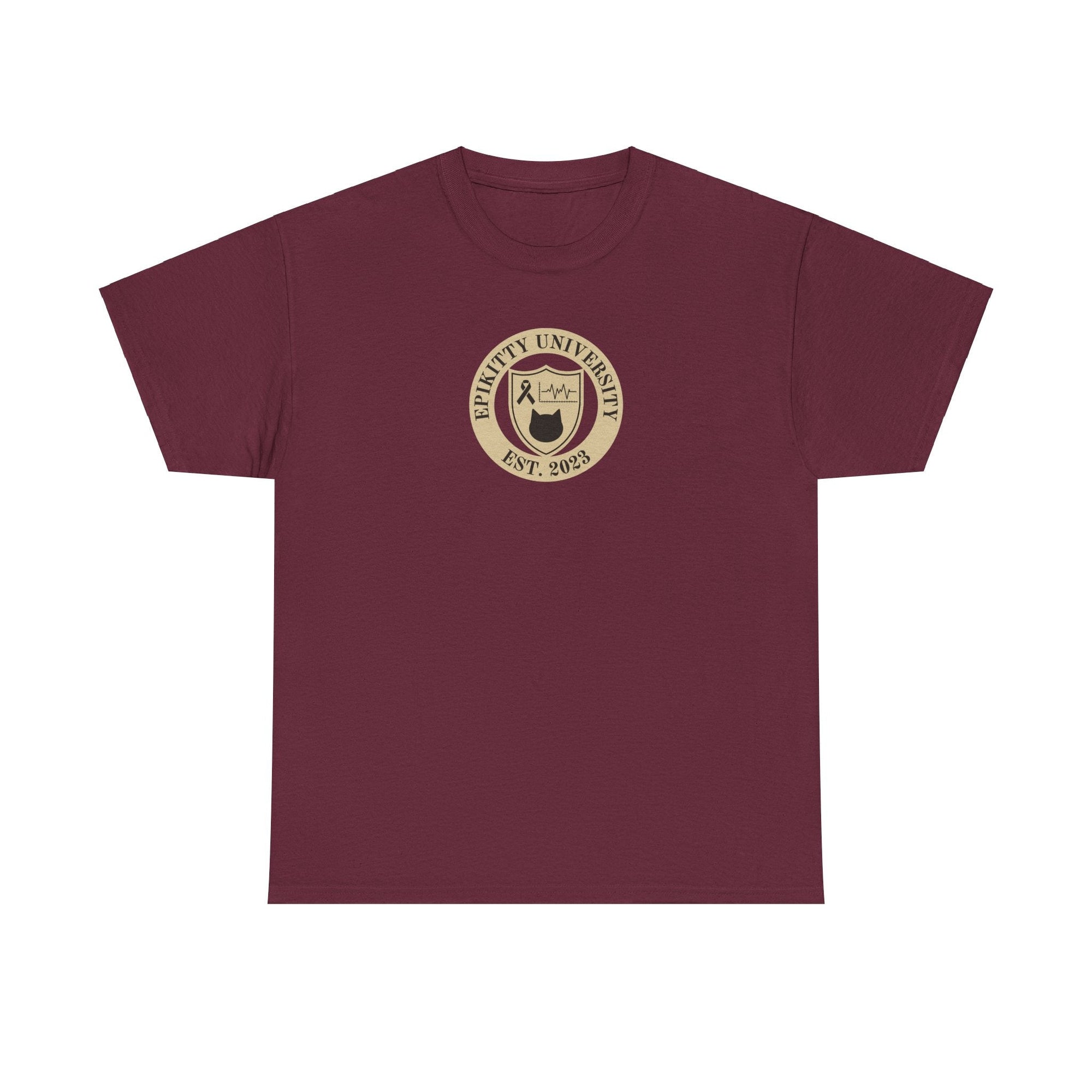 EpiKitty University Unisex Heavy Cotton Tee - T-Shirt - EpiAl's Shop